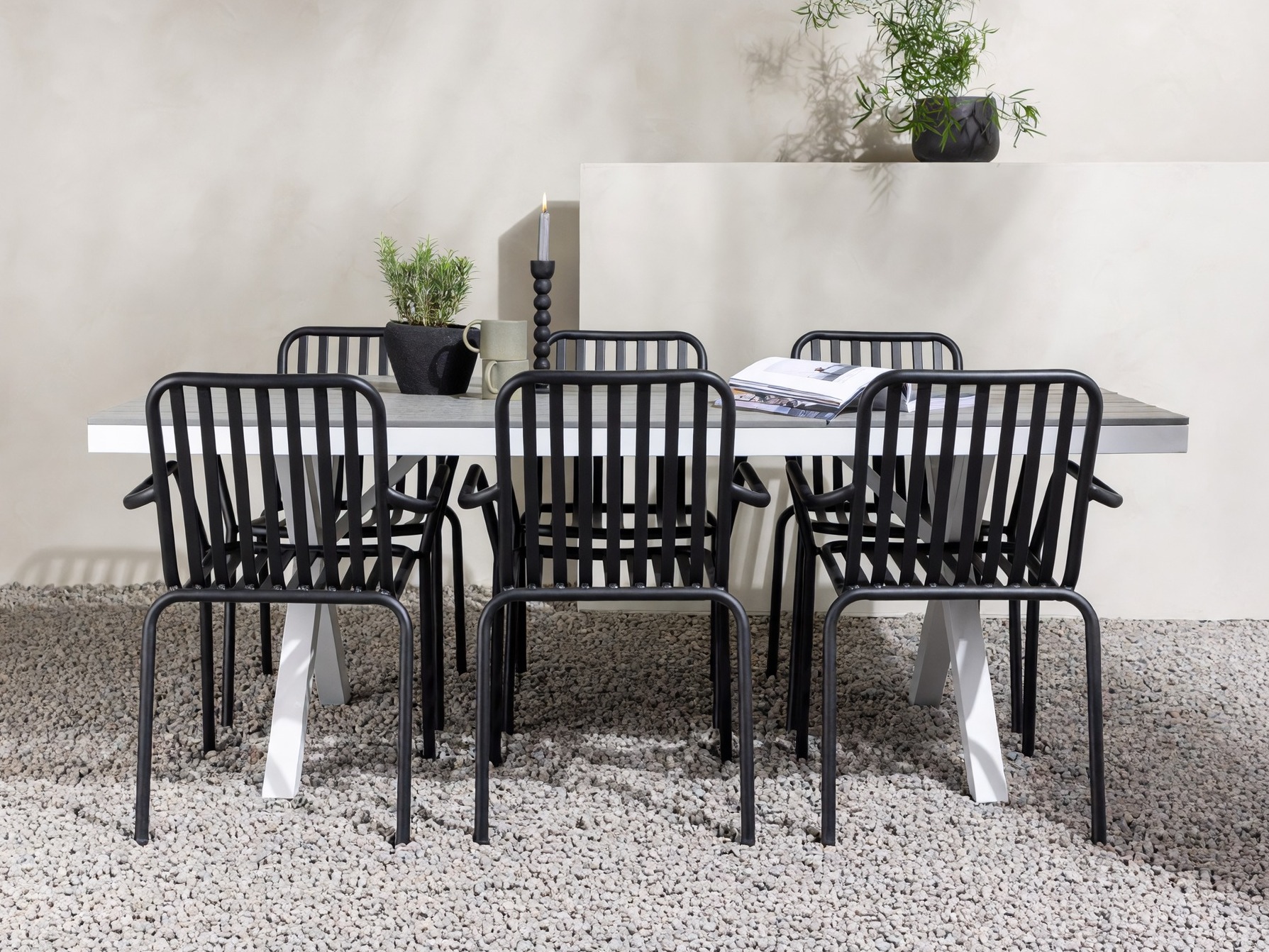 Conjunto de mesa e cadeiras Dallas 5235