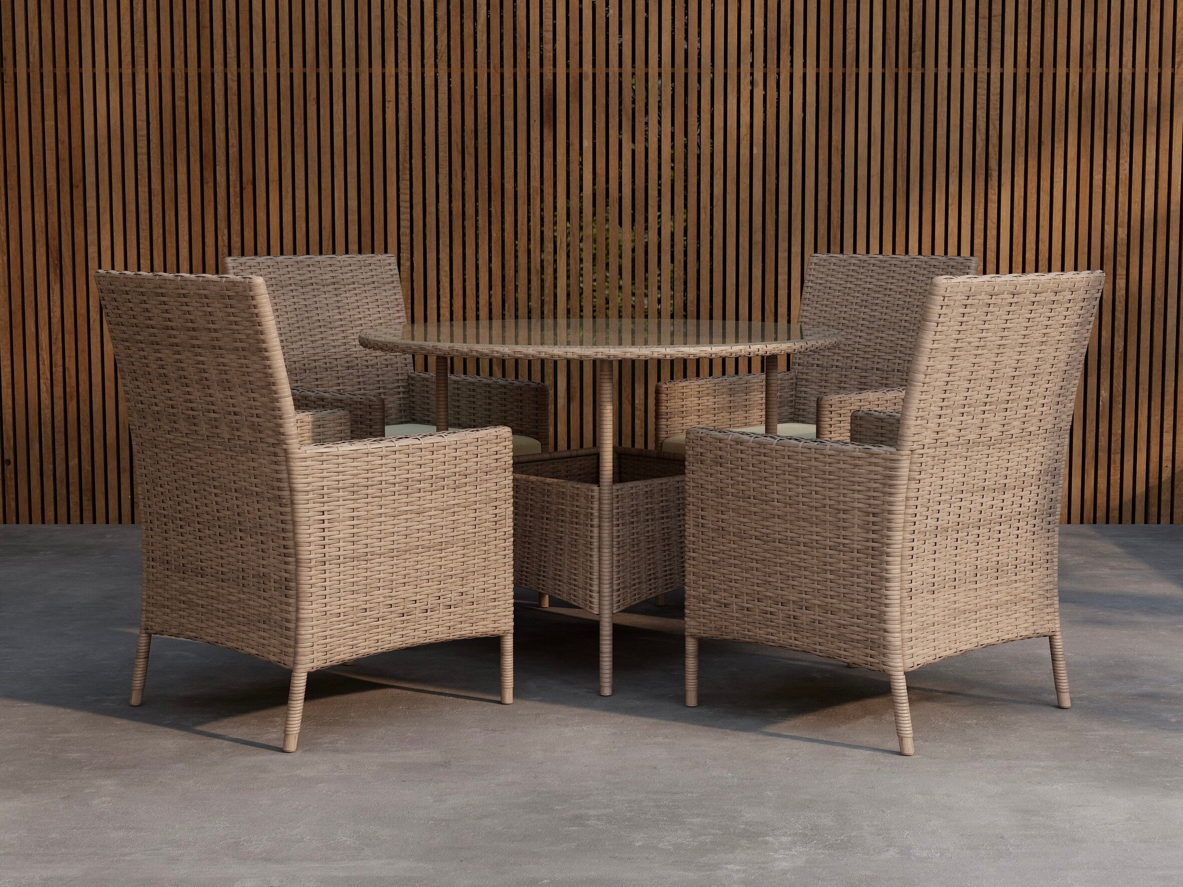 Conjunto de mesa e cadeiras Dallas 5242