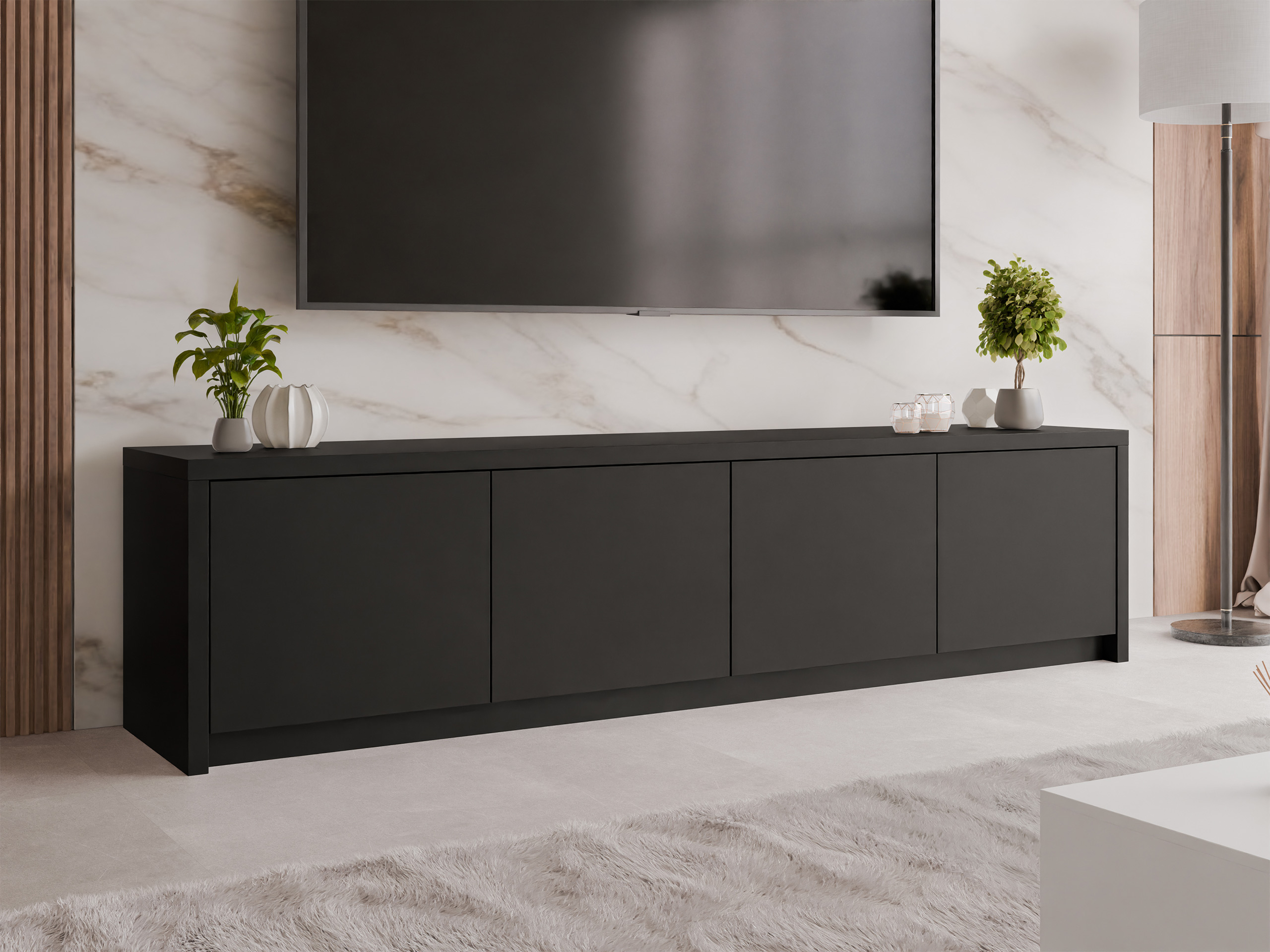 Móvel de TV Lectio (Preto)