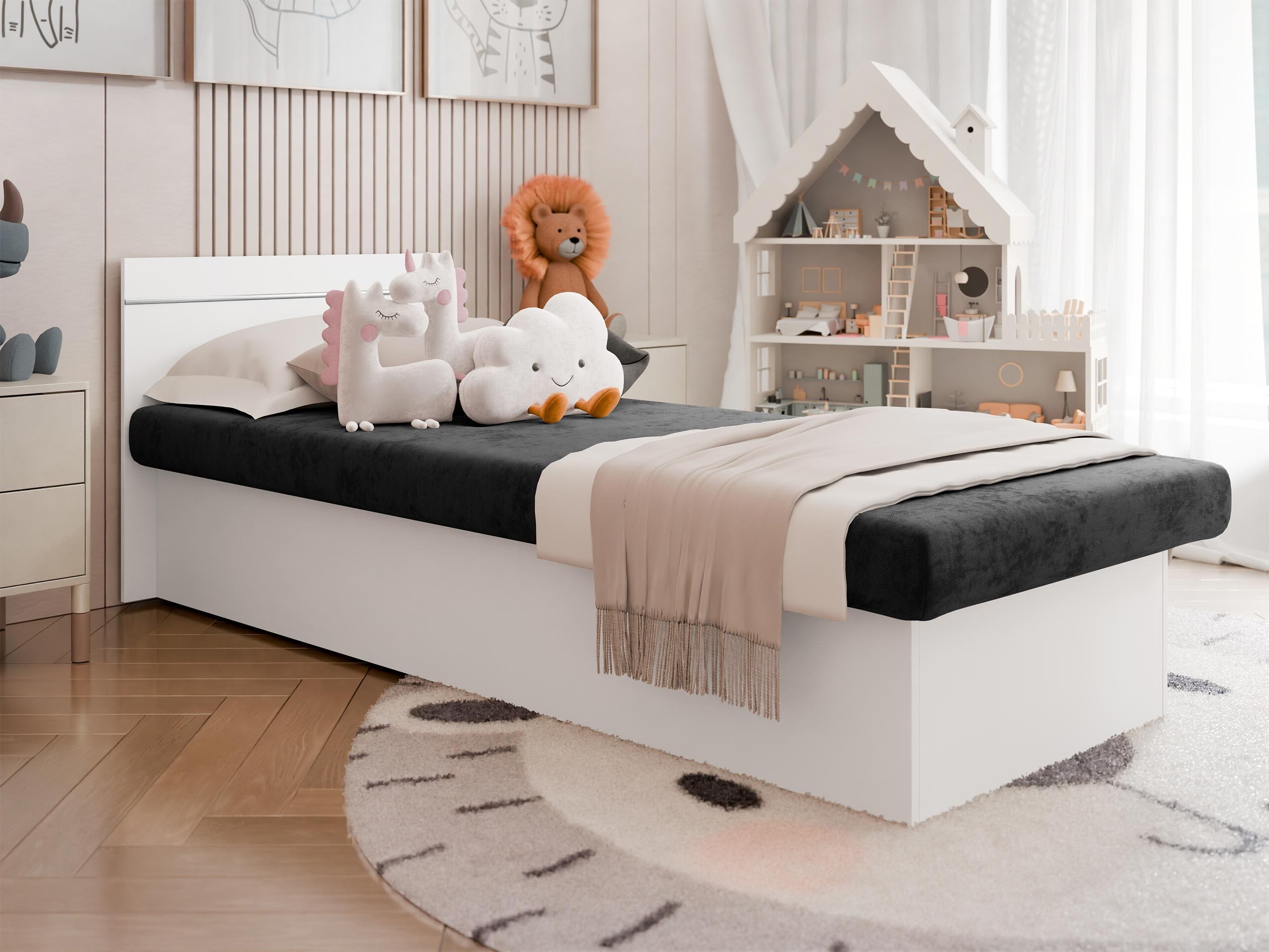 Cama Dover 101 (Branco)