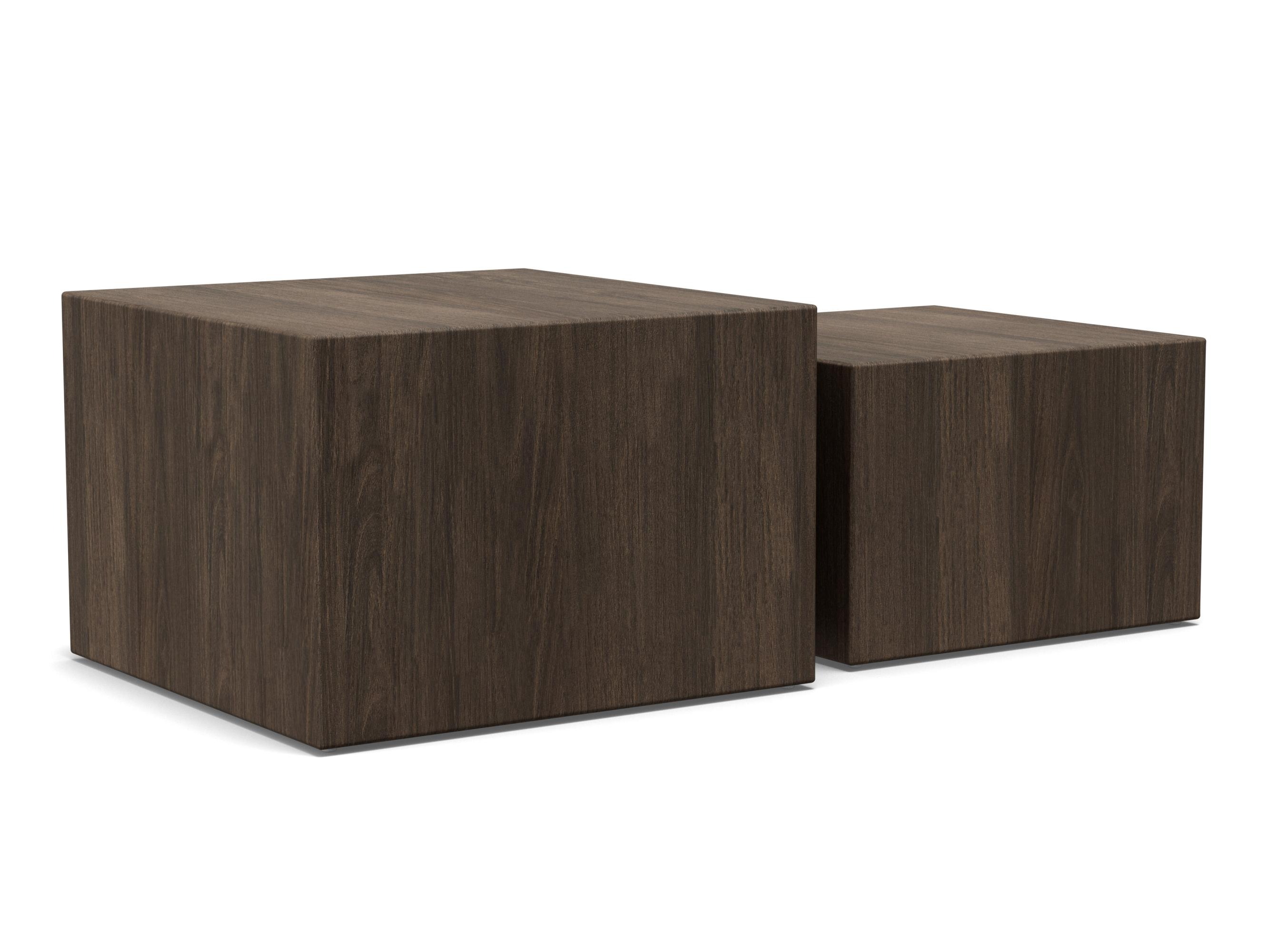 Conjunto de mesa de centro Norsica 603 (Castanho)