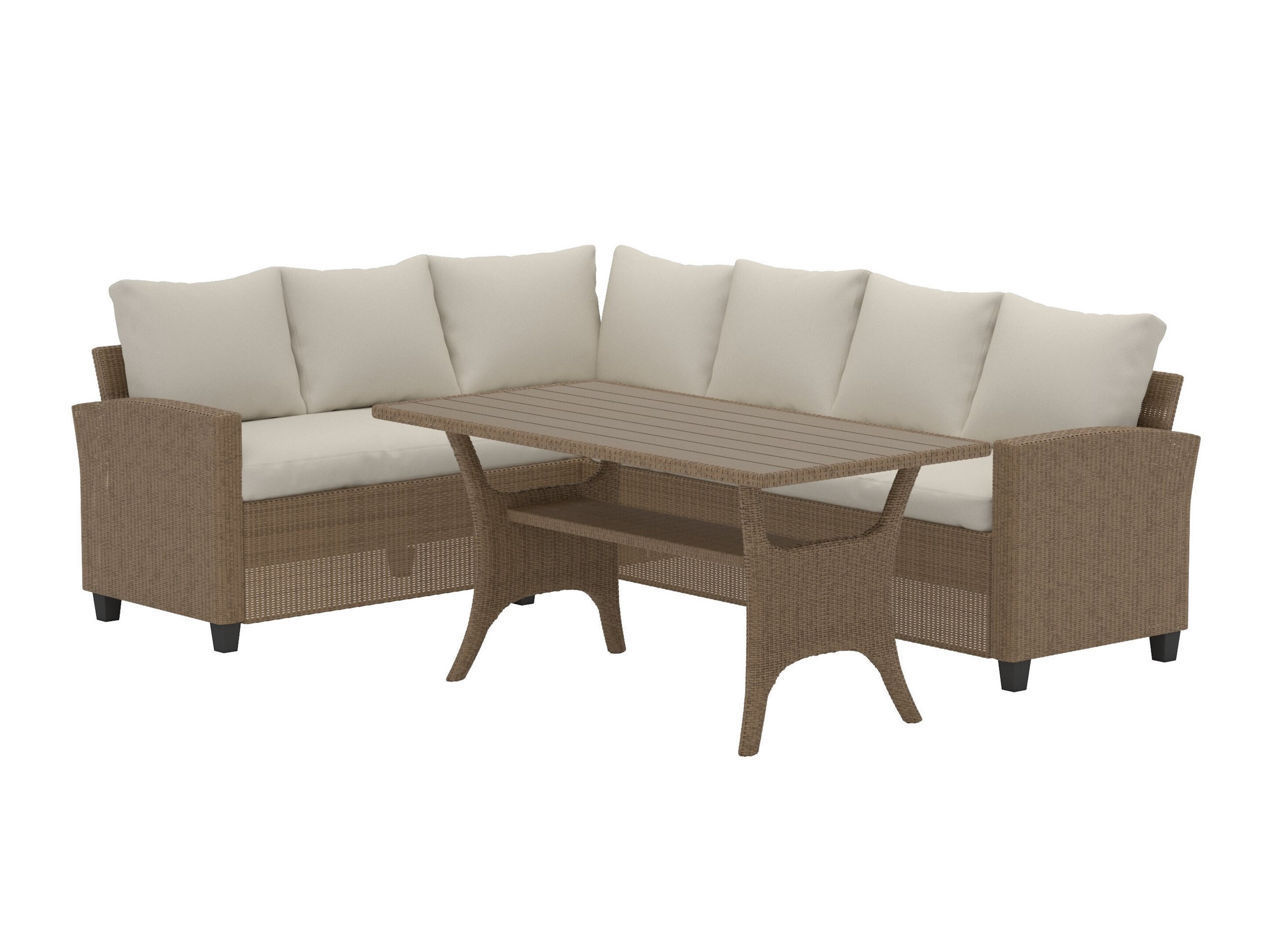 Conjunto de mobiliário para o exterior Dallas 4628 (Bege)