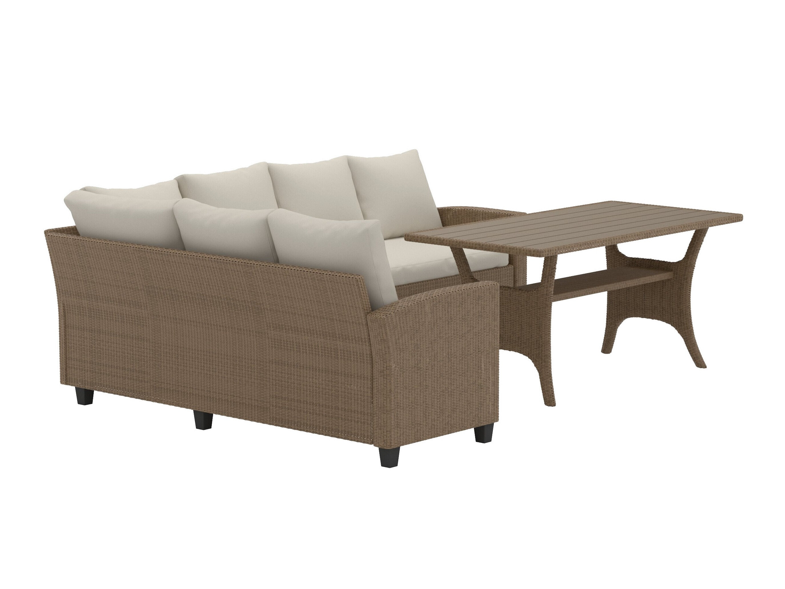 Conjunto de mobiliário para o exterior Dallas 4628 (Bege)