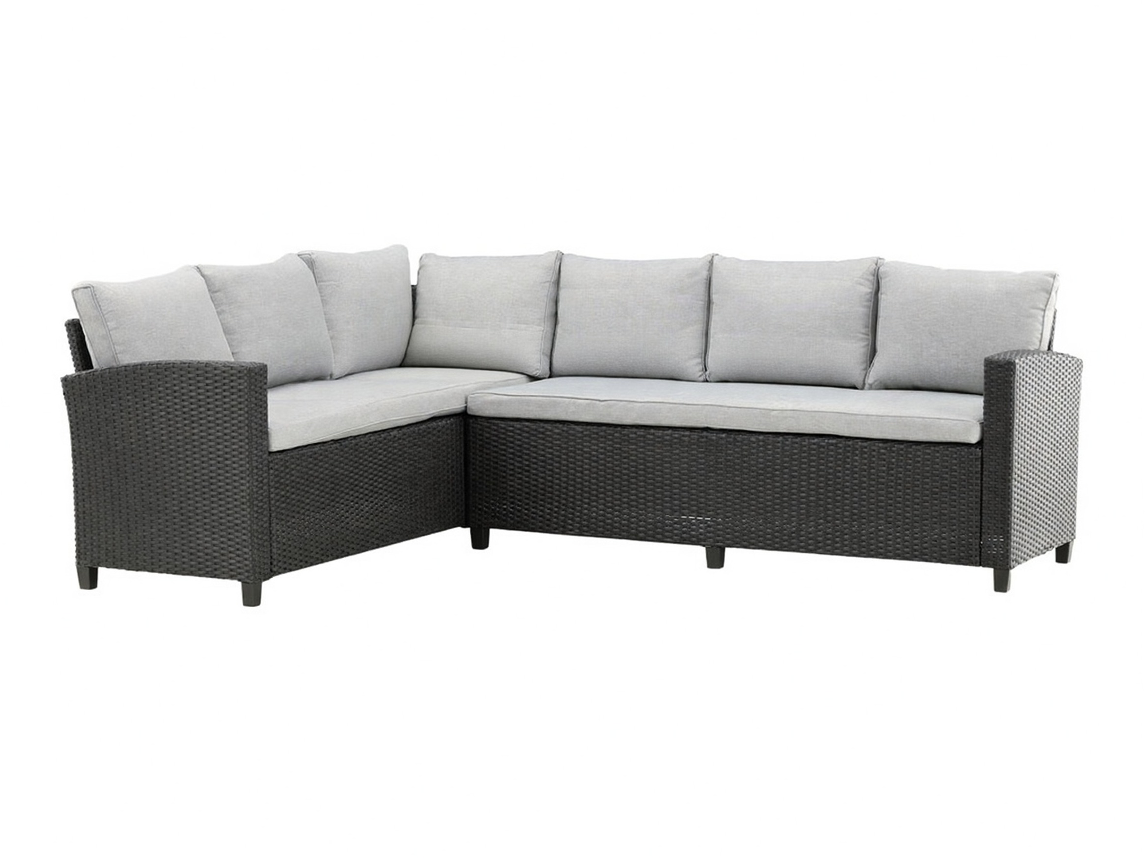 Conjunto de mobiliário para o exterior Dallas 4628 (Cinzento escuro + Cinzento claro)
