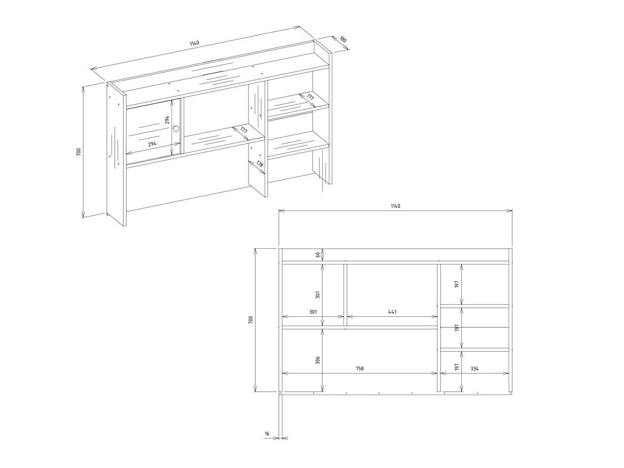 Mesa de escritório Mandeville 367