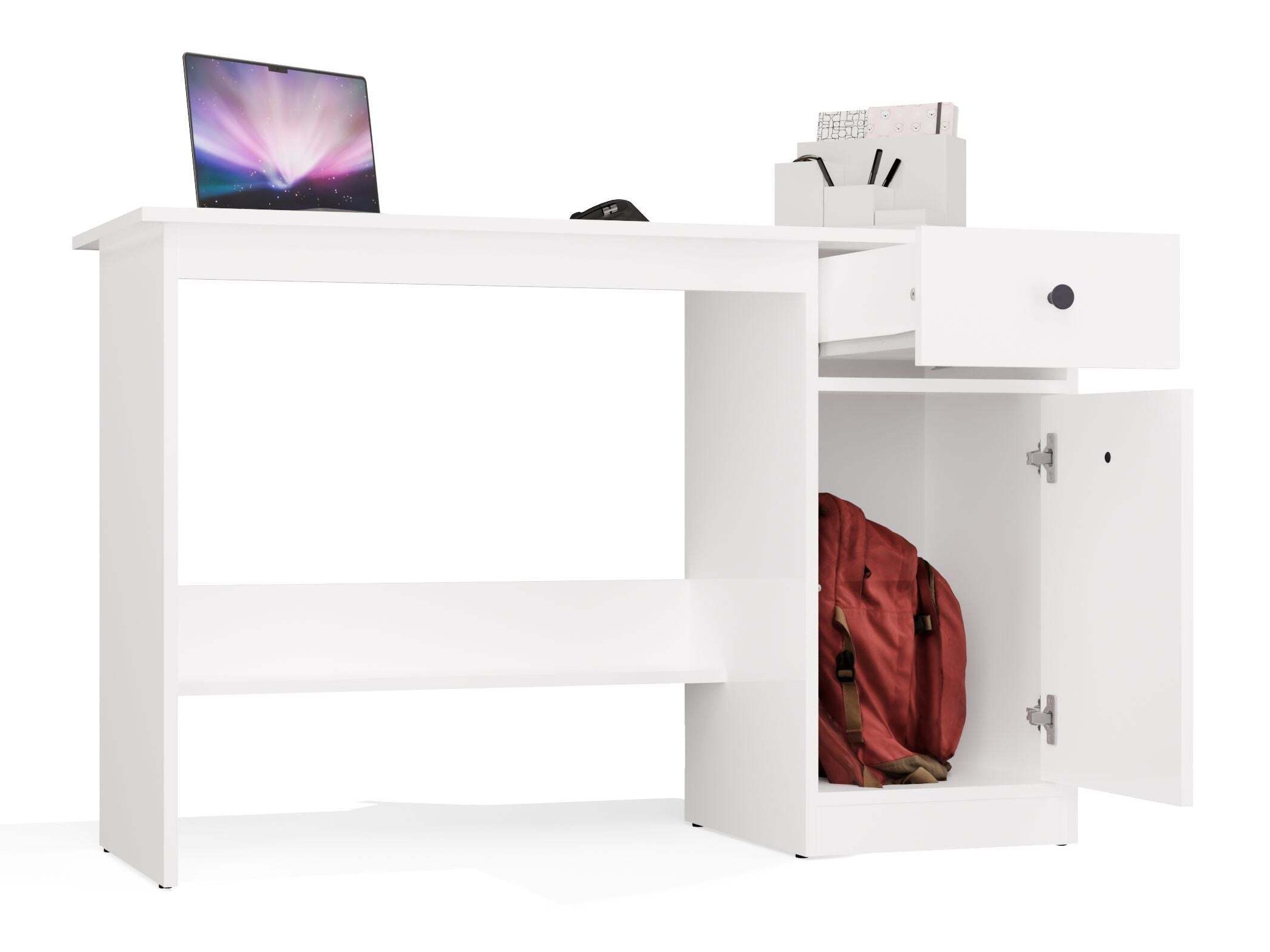 Mesa de escritório Mandeville 376 (Branco)