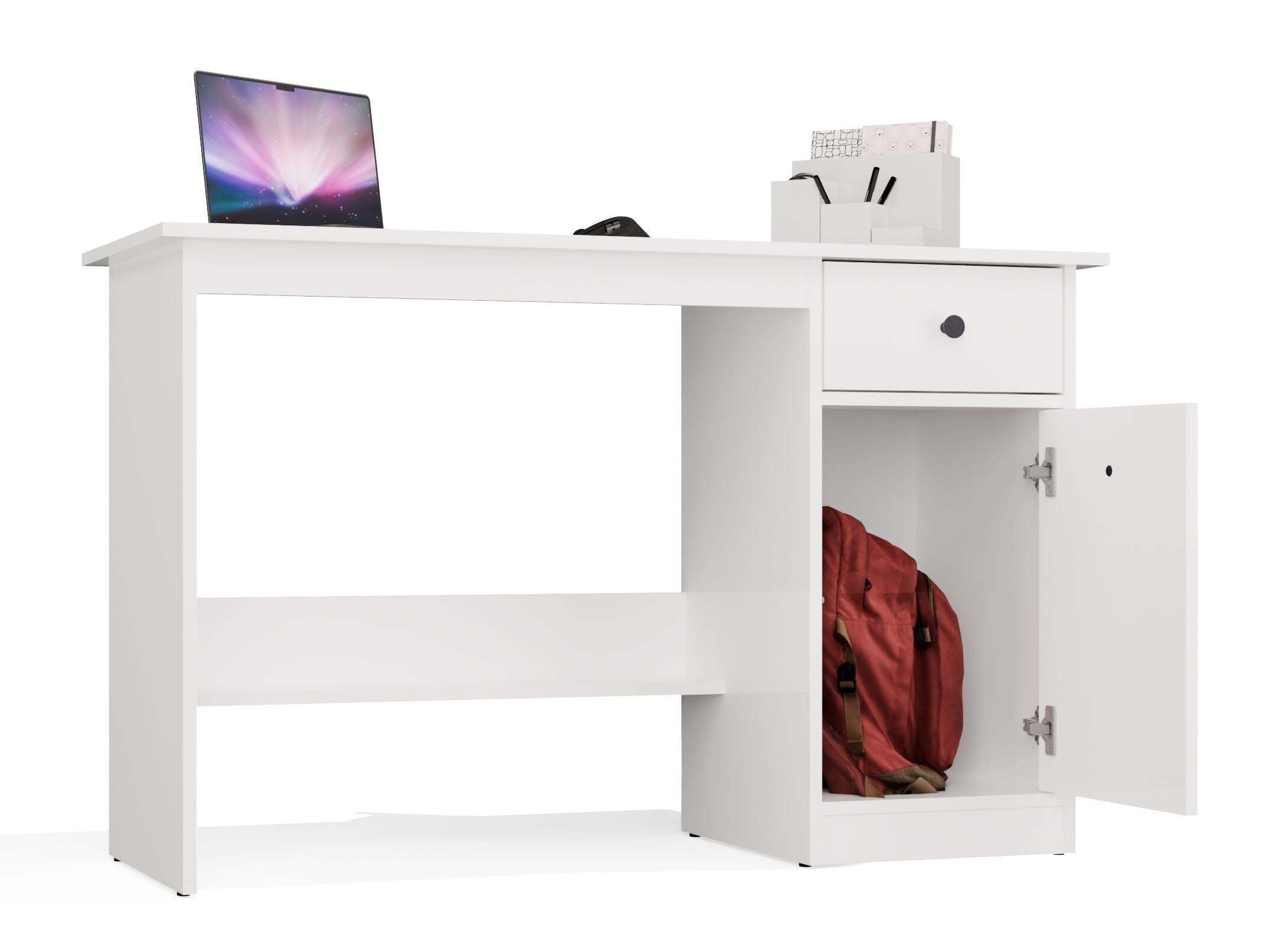 Mesa de escritório Mandeville 376 (Branco)