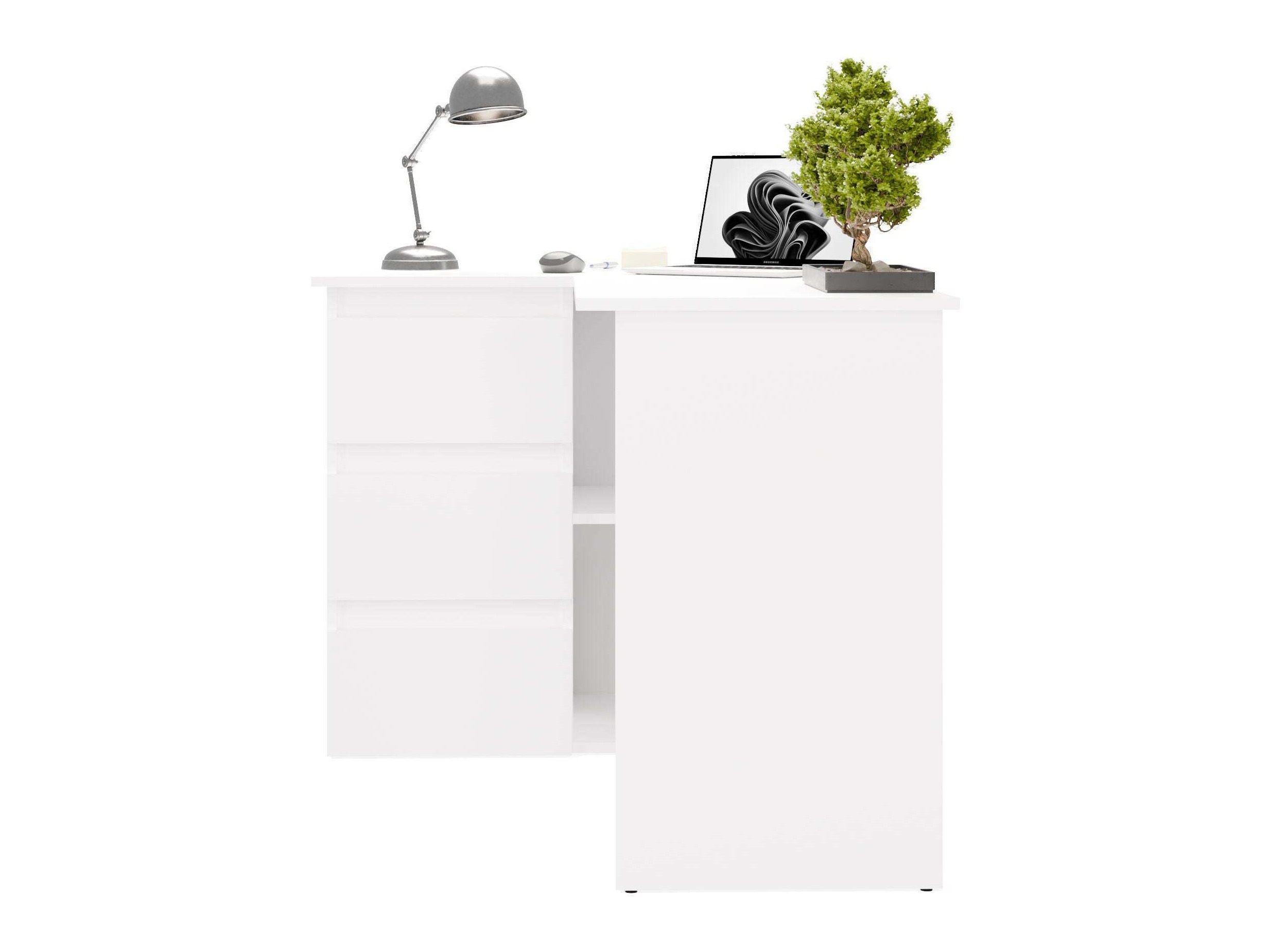 Mesa de escritório para cantos Mandeville 365 (Branco)