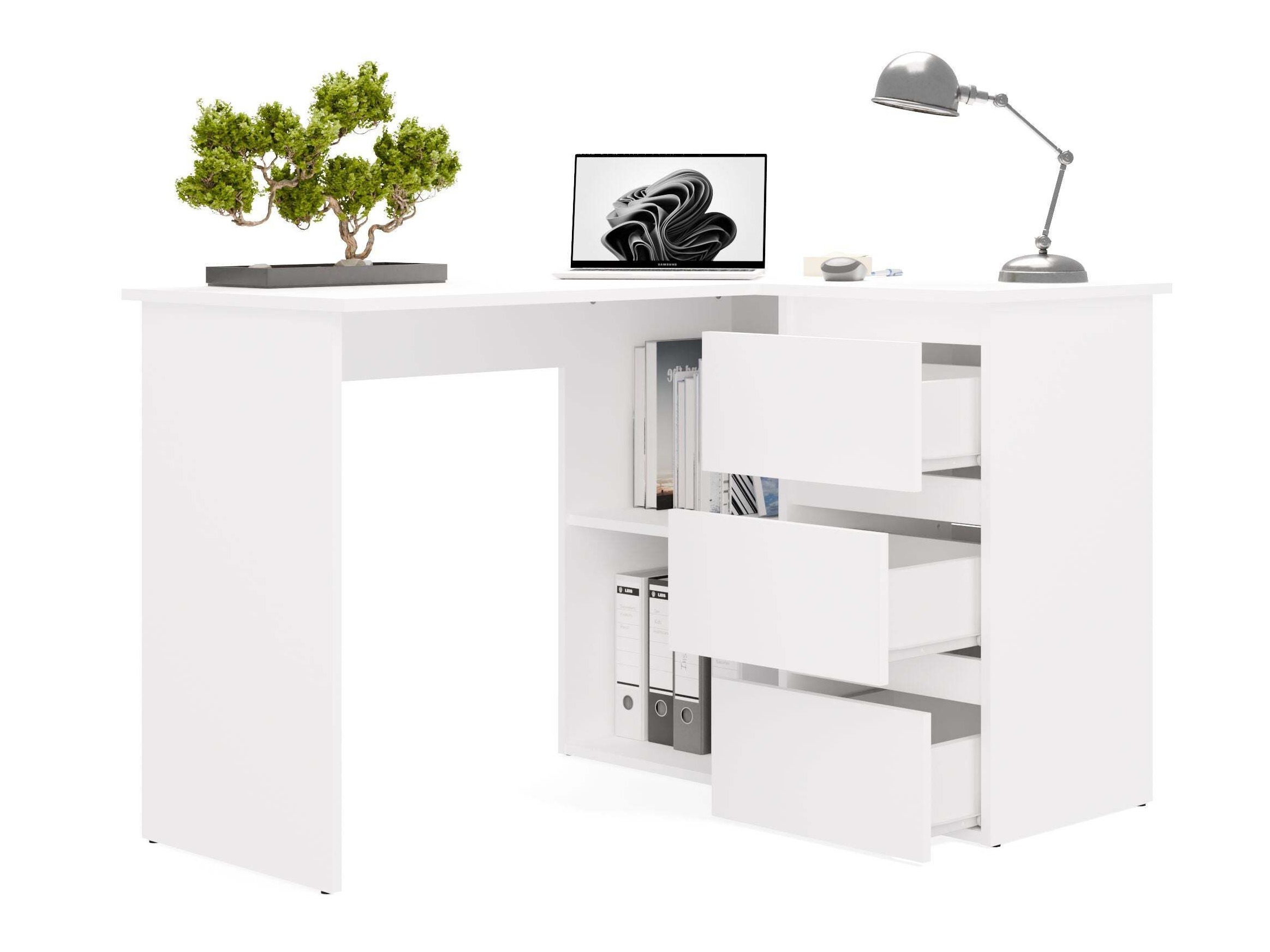 Mesa de escritório para cantos Mandeville 365 (Direita)