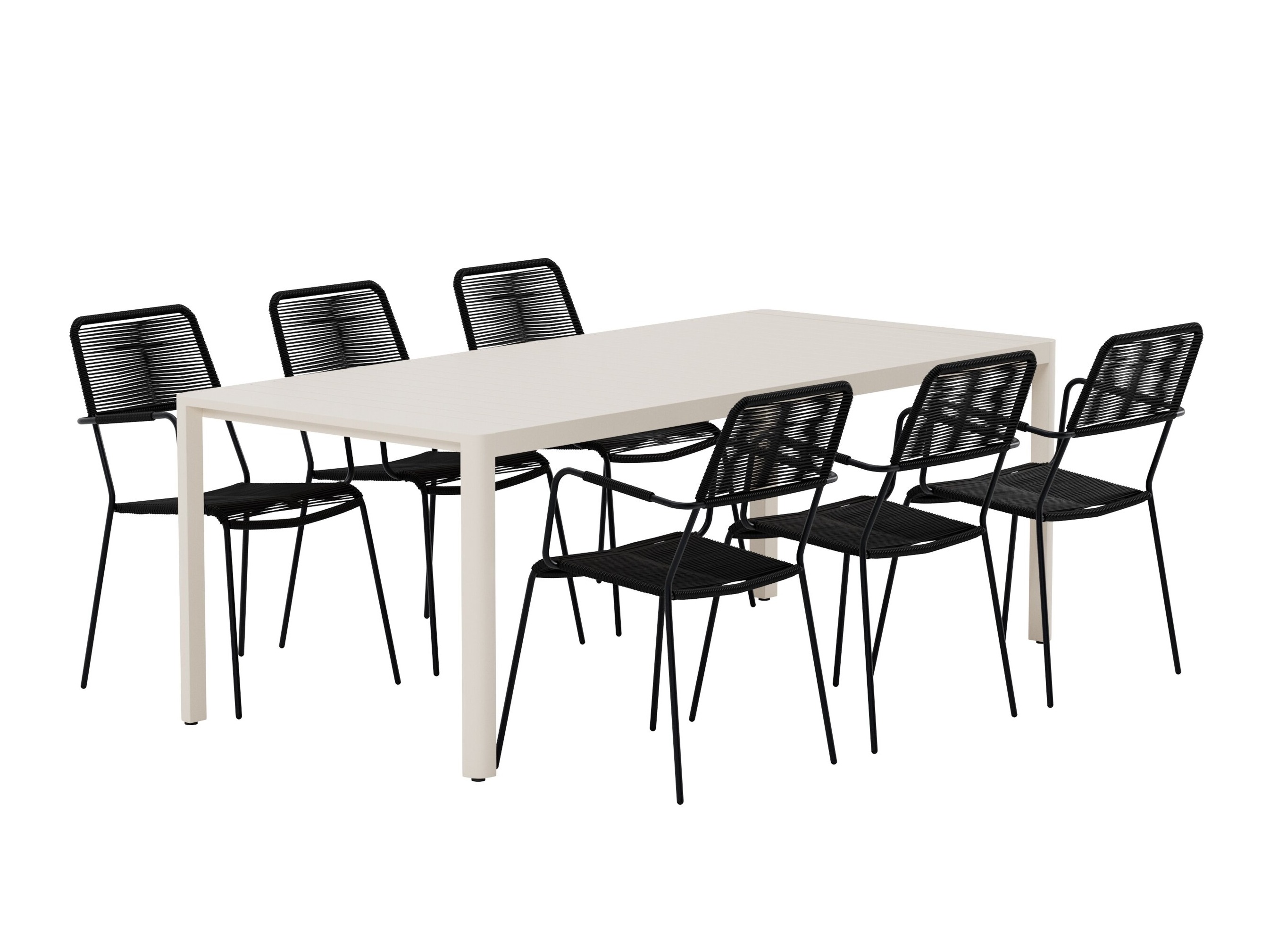 Conjunto de mesa e cadeiras Dallas 5259