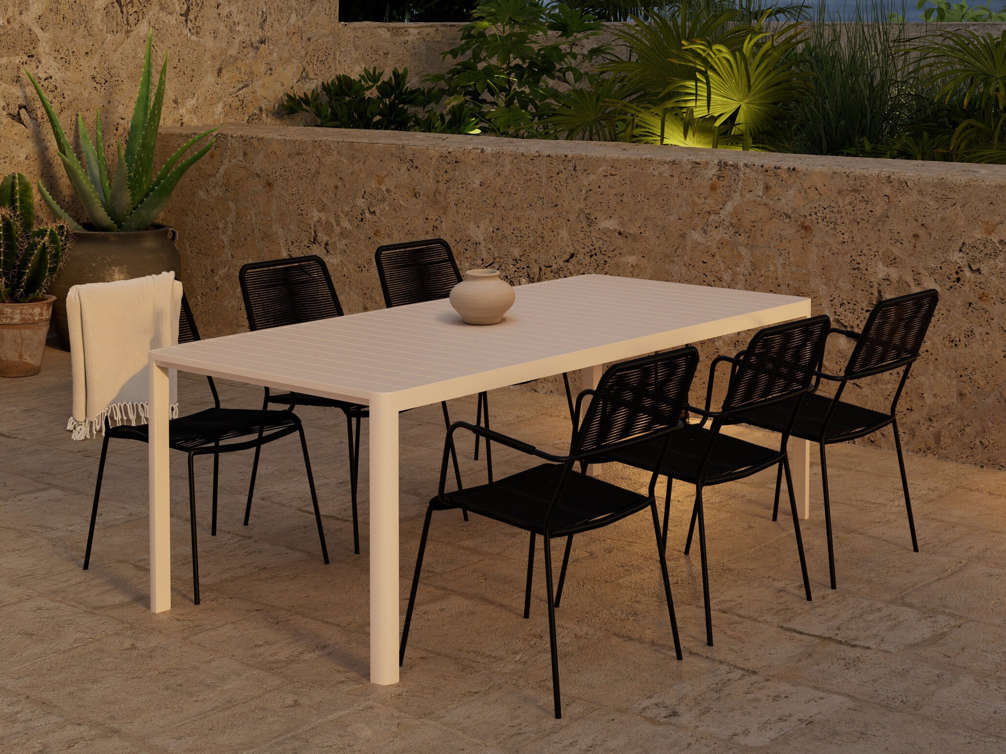 Conjunto de mesa e cadeiras Dallas 5259