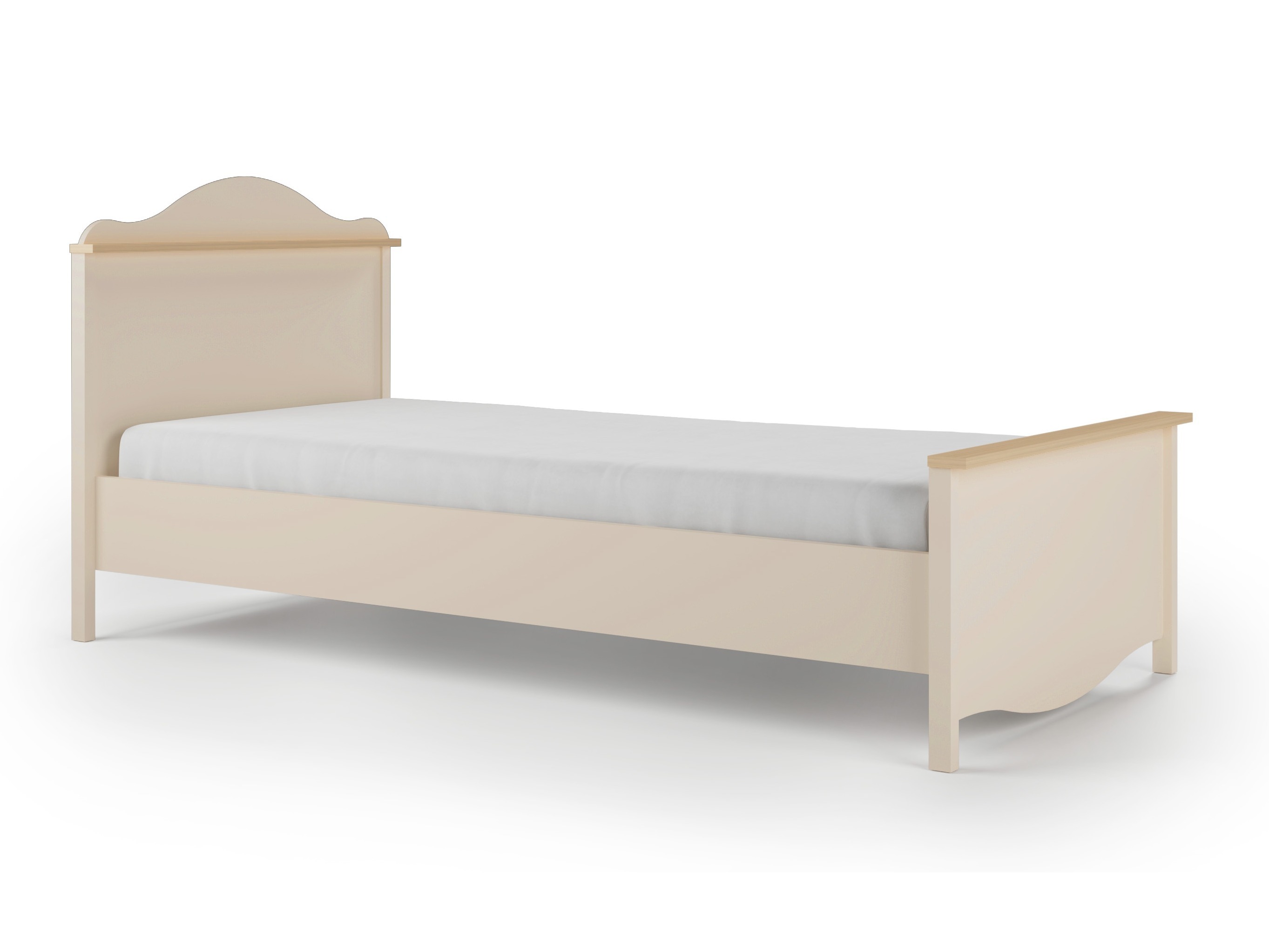 Cama Velferi 118 (Bege + Carvalho)