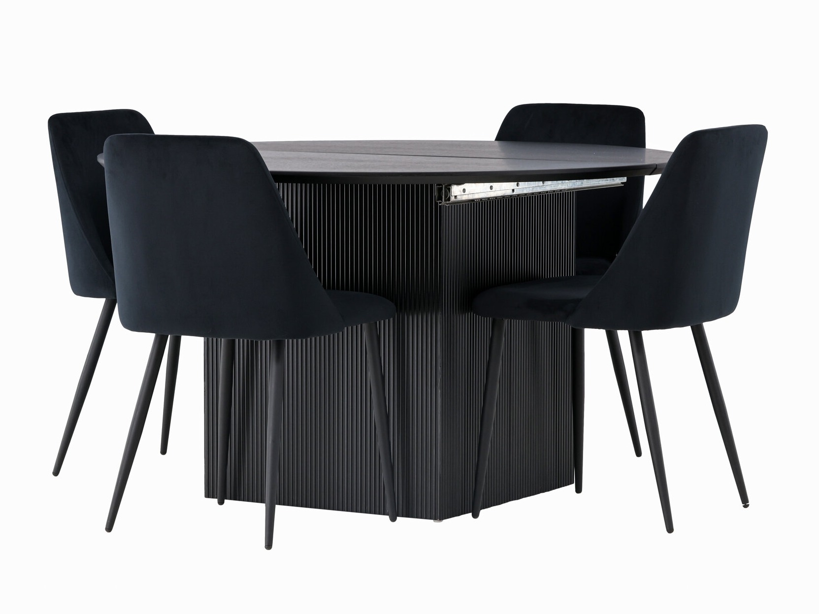 Conjunto para refeições Dallas 4276 (Preto)