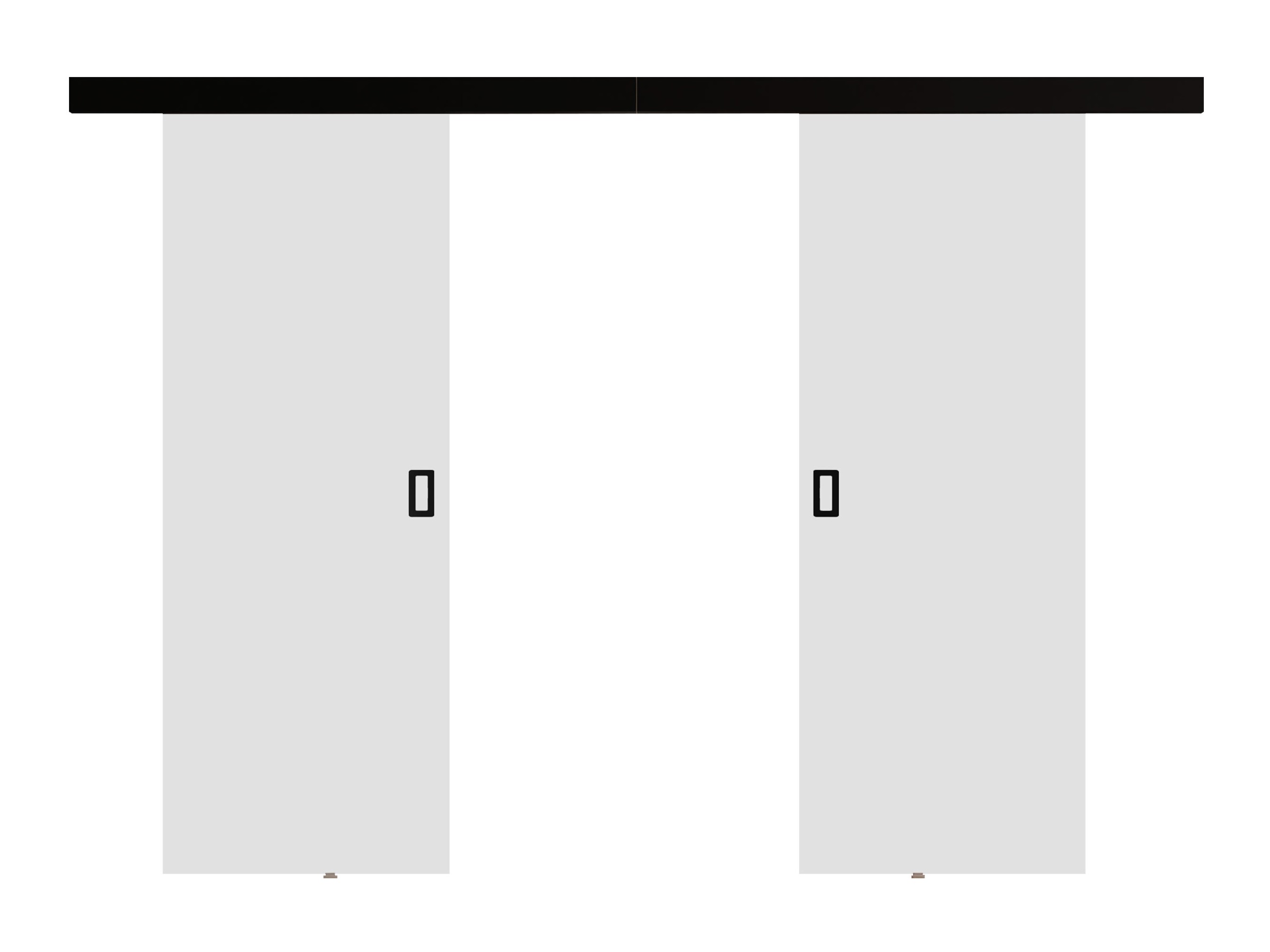 Porta de correr Dover 198 (Branco)