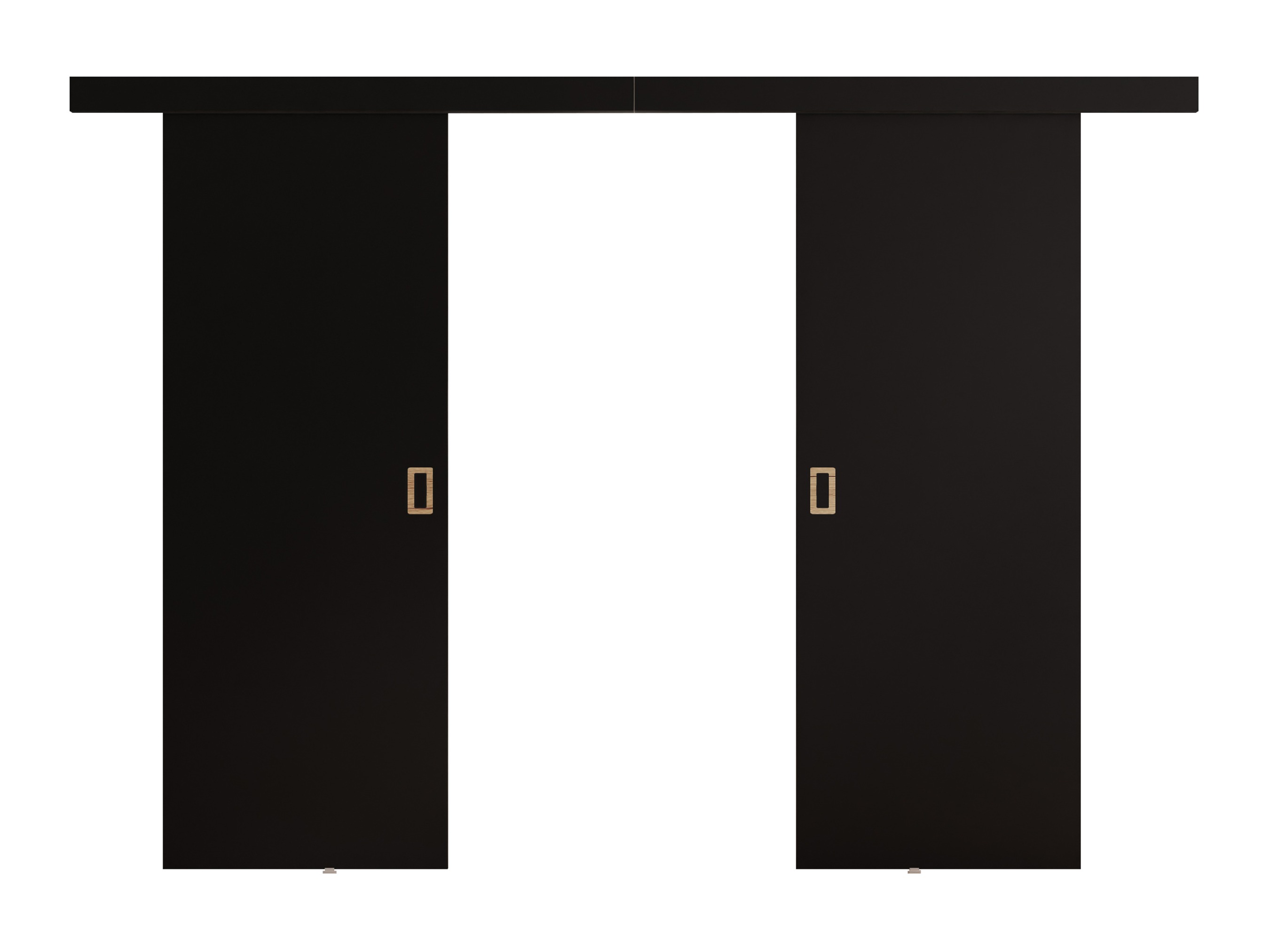 Porta de correr Dover 198 (Preto)