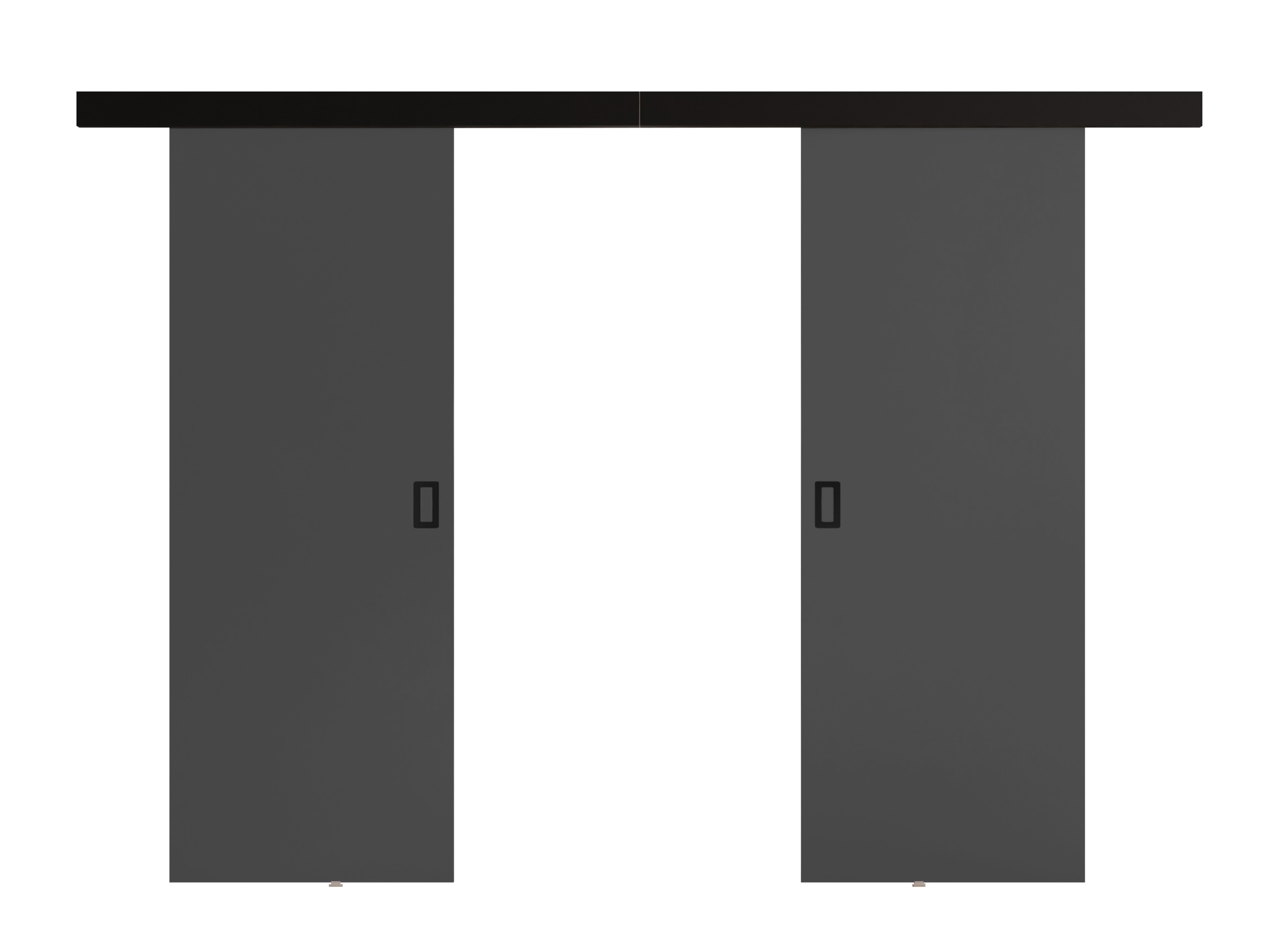 Porta de correr Dover 200 (Grafite)