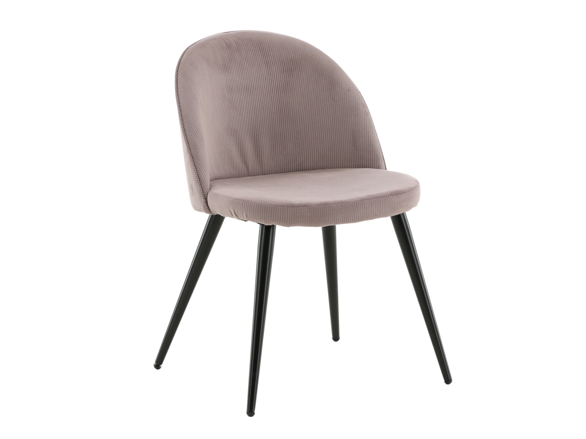 Cadeira Dallas 136 (Rosa Dusty + Preto)