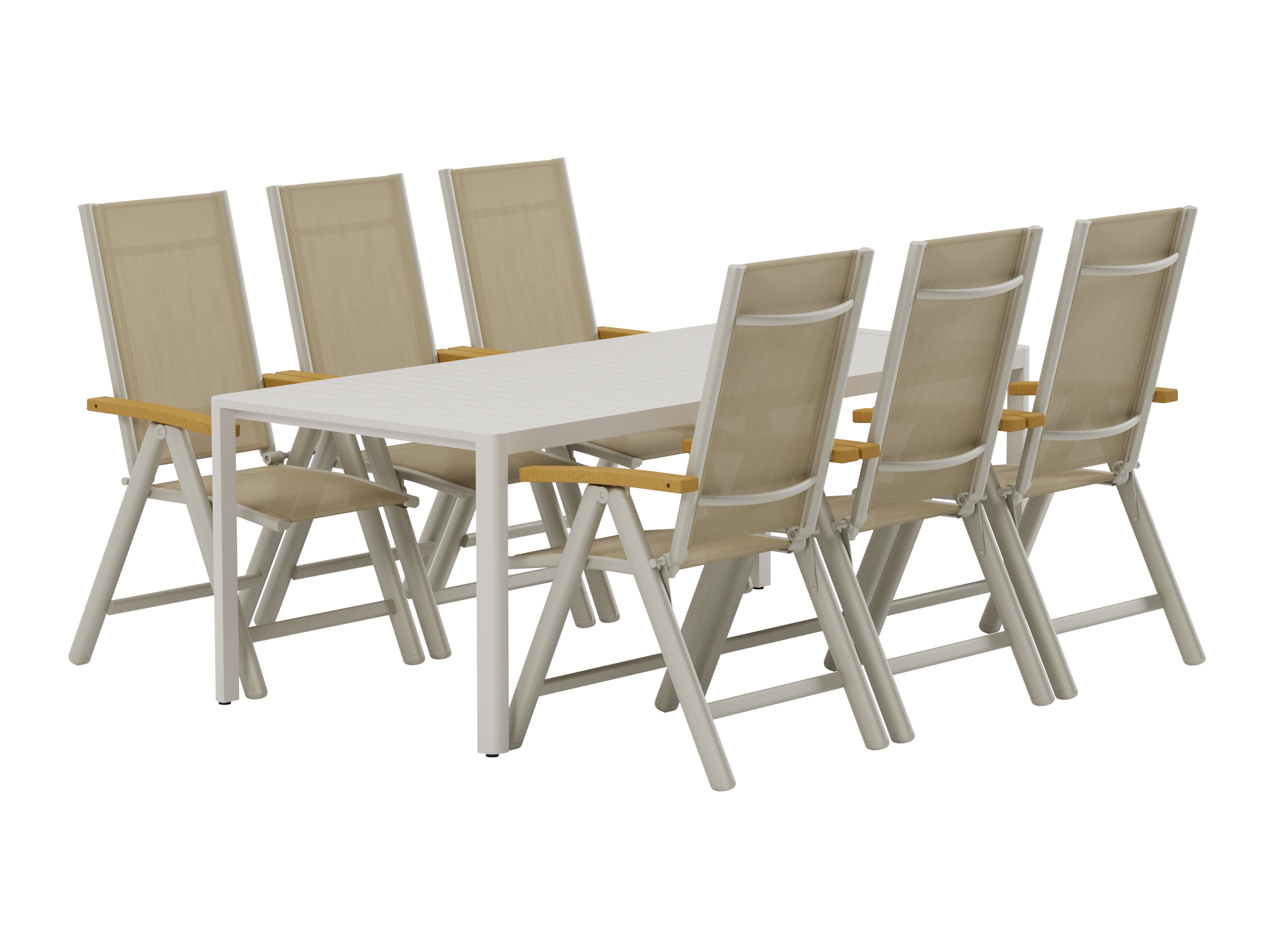 Conjunto de mesa e cadeiras Dallas 5258