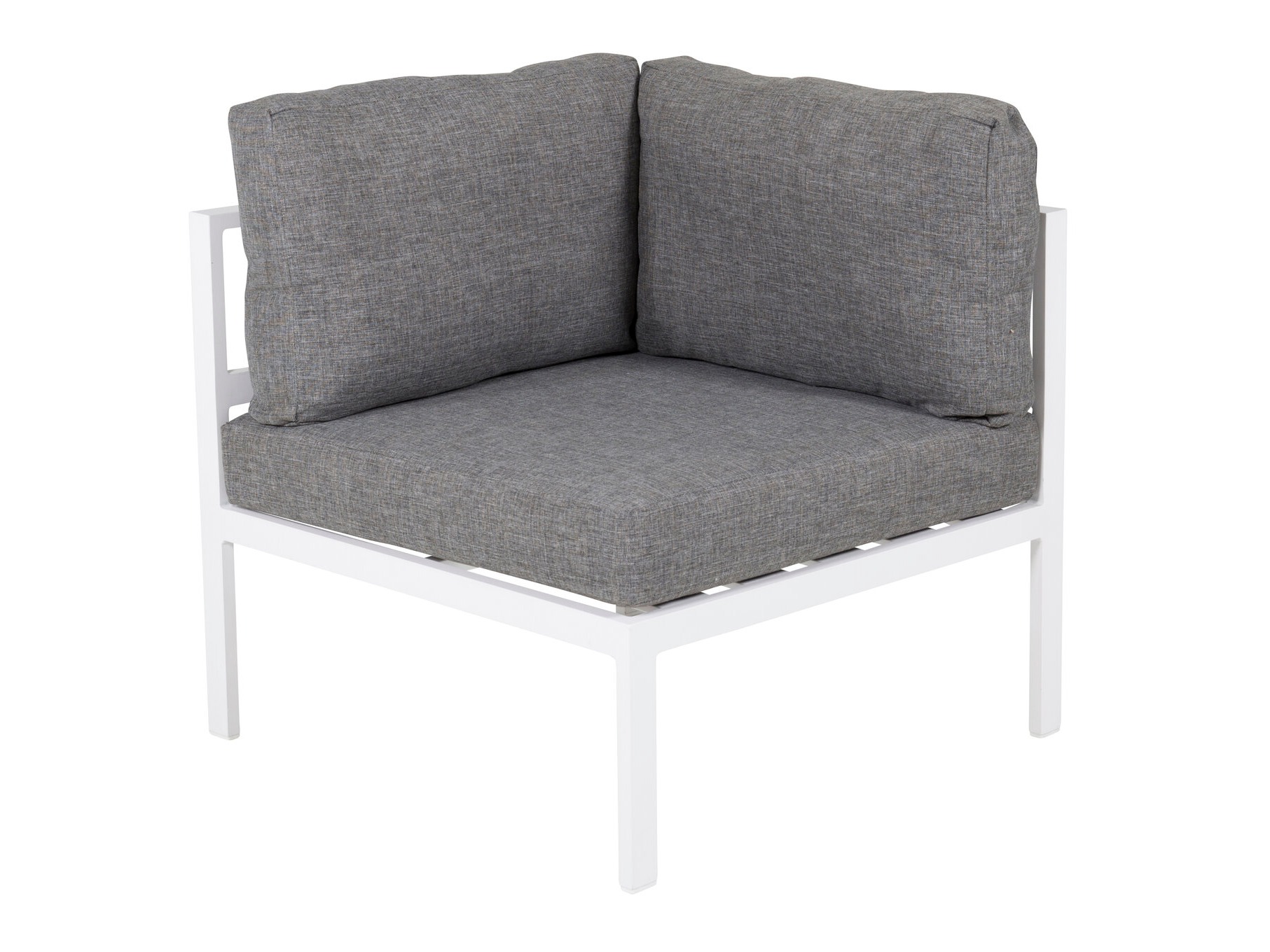Poltrona para o exterior Camorlo 101 (Cinzento + Branco)