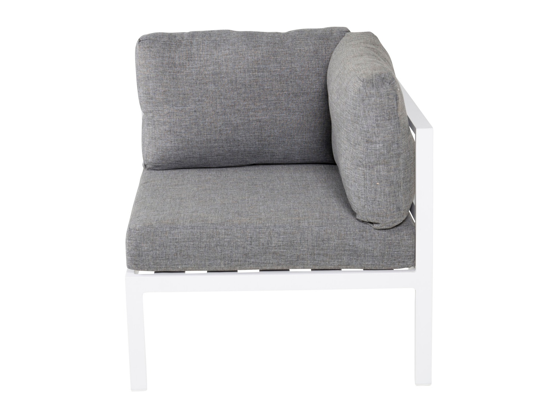 Poltrona para o exterior Camorlo 101 (Cinzento + Branco)