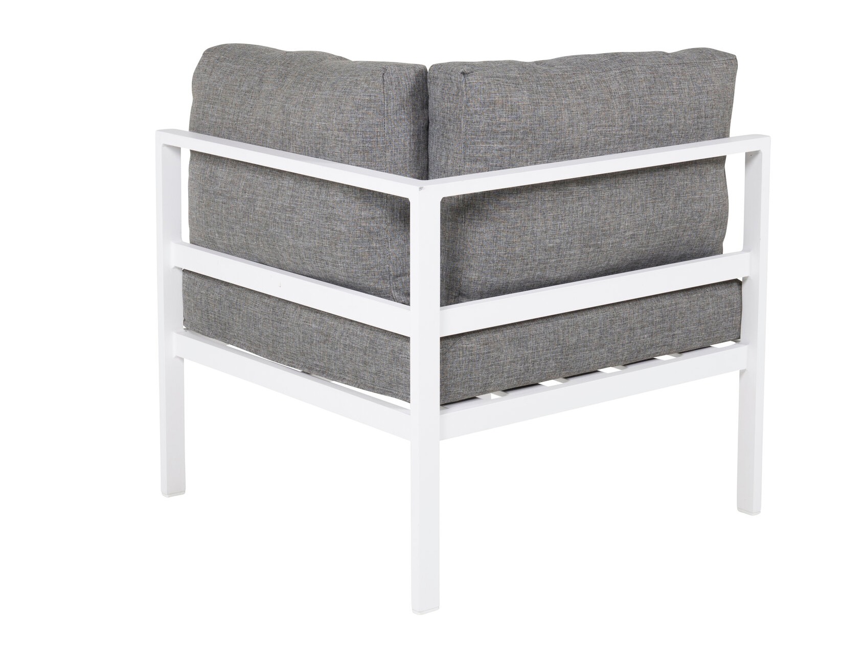 Poltrona para o exterior Camorlo 101 (Cinzento + Branco)