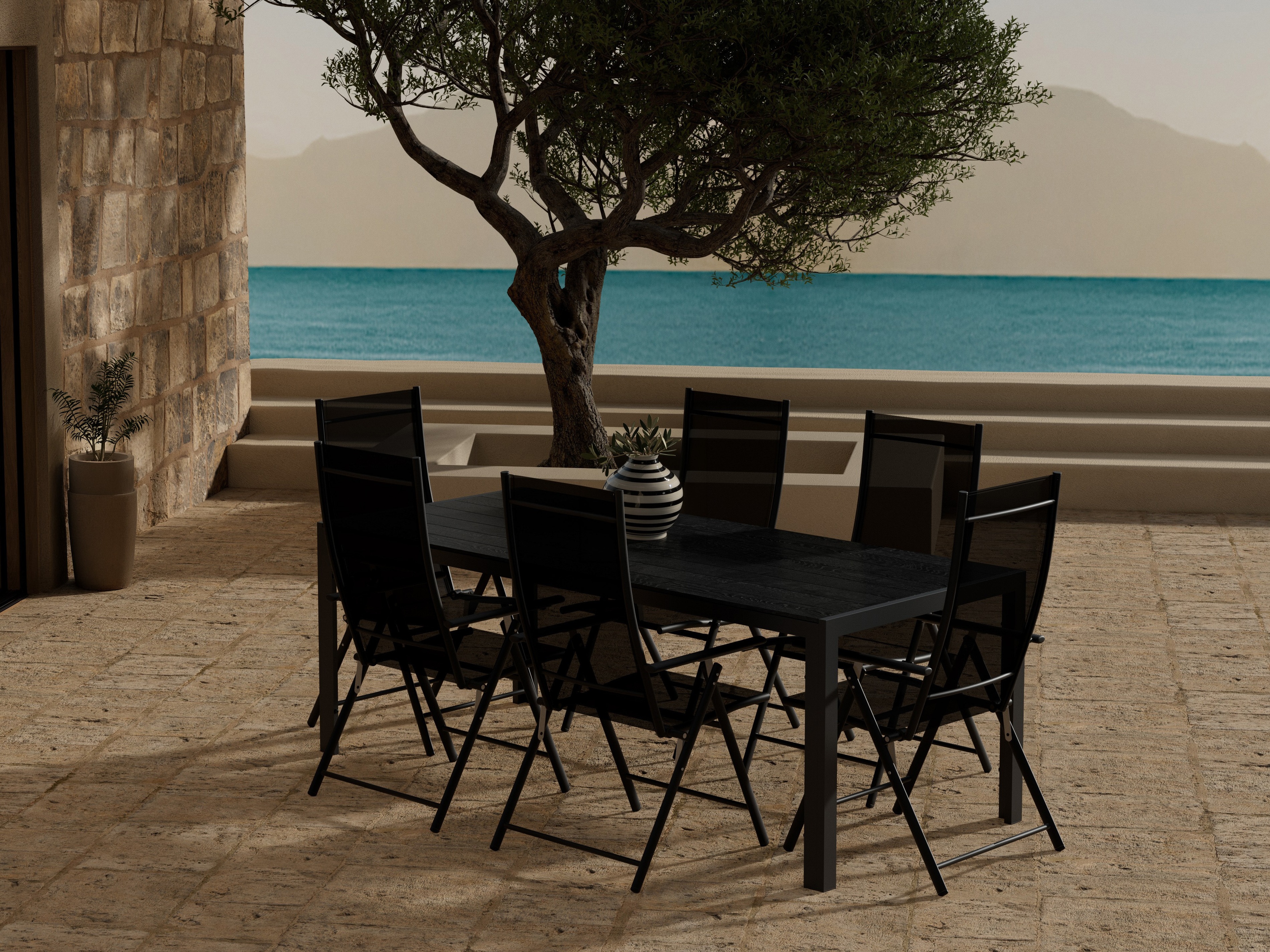 Conjunto de mesa e cadeiras Dallas 5264