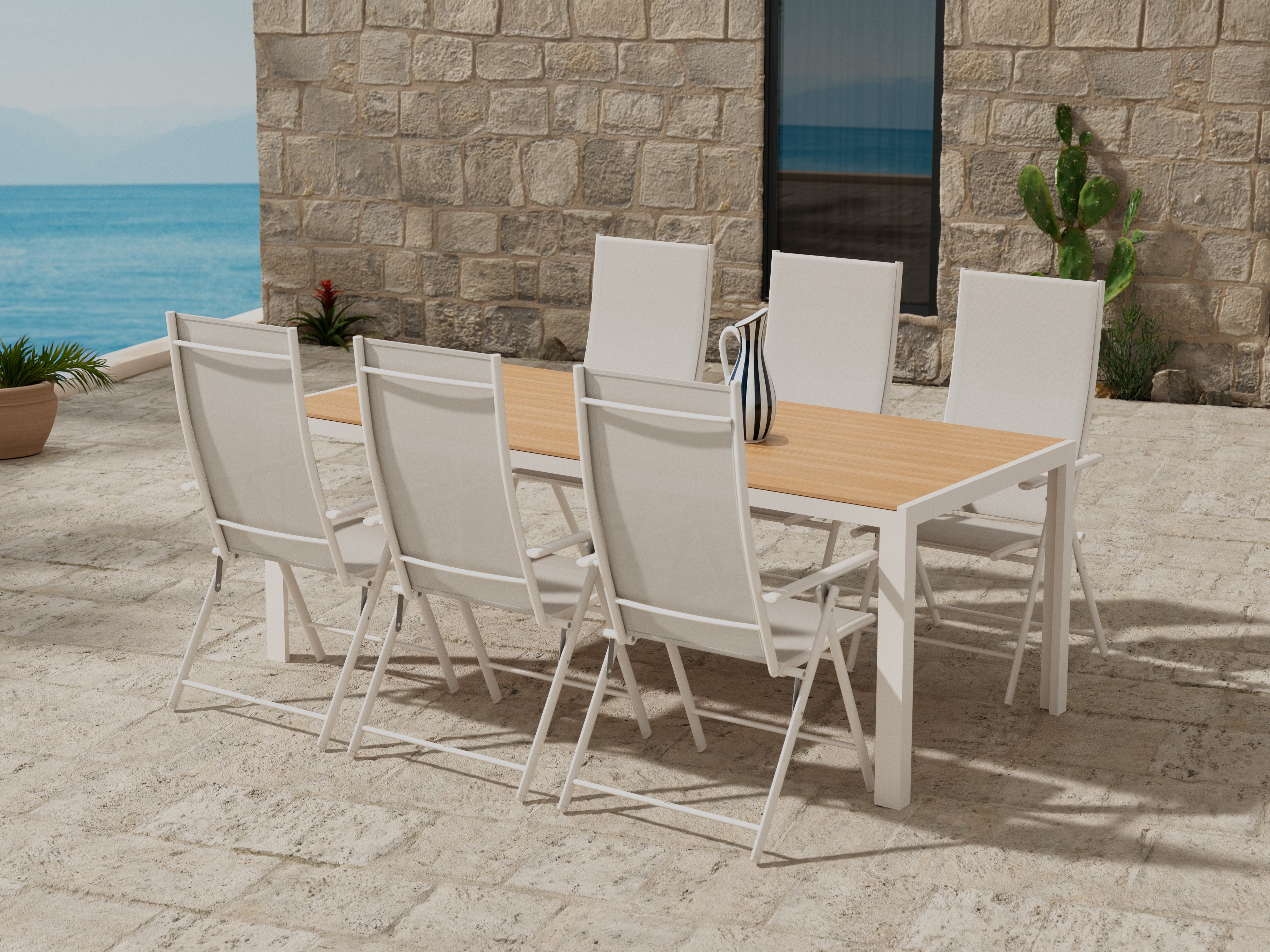 Conjunto de mesa e cadeiras Dallas 5265