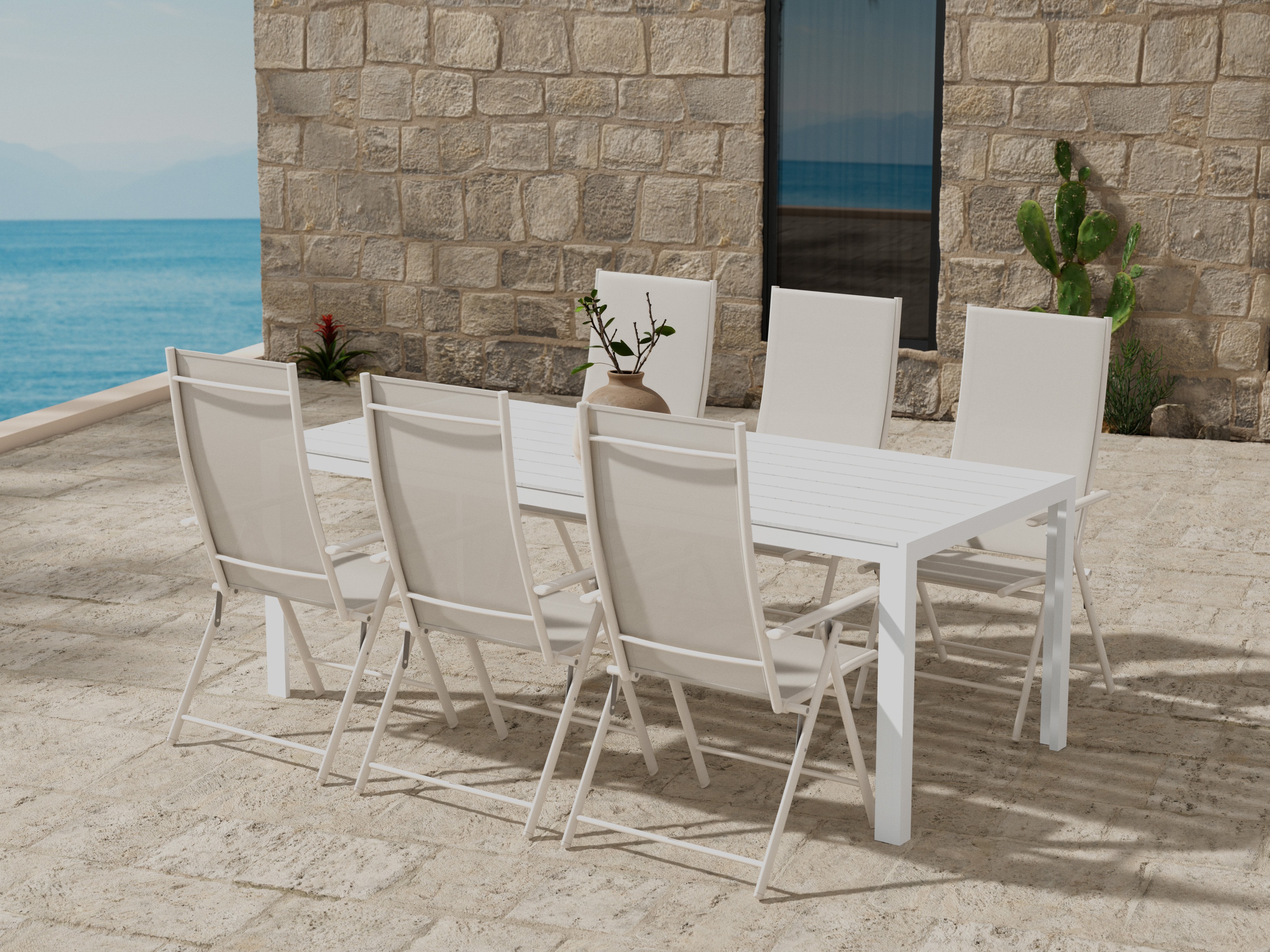 Conjunto de mesa e cadeiras Dallas 5268