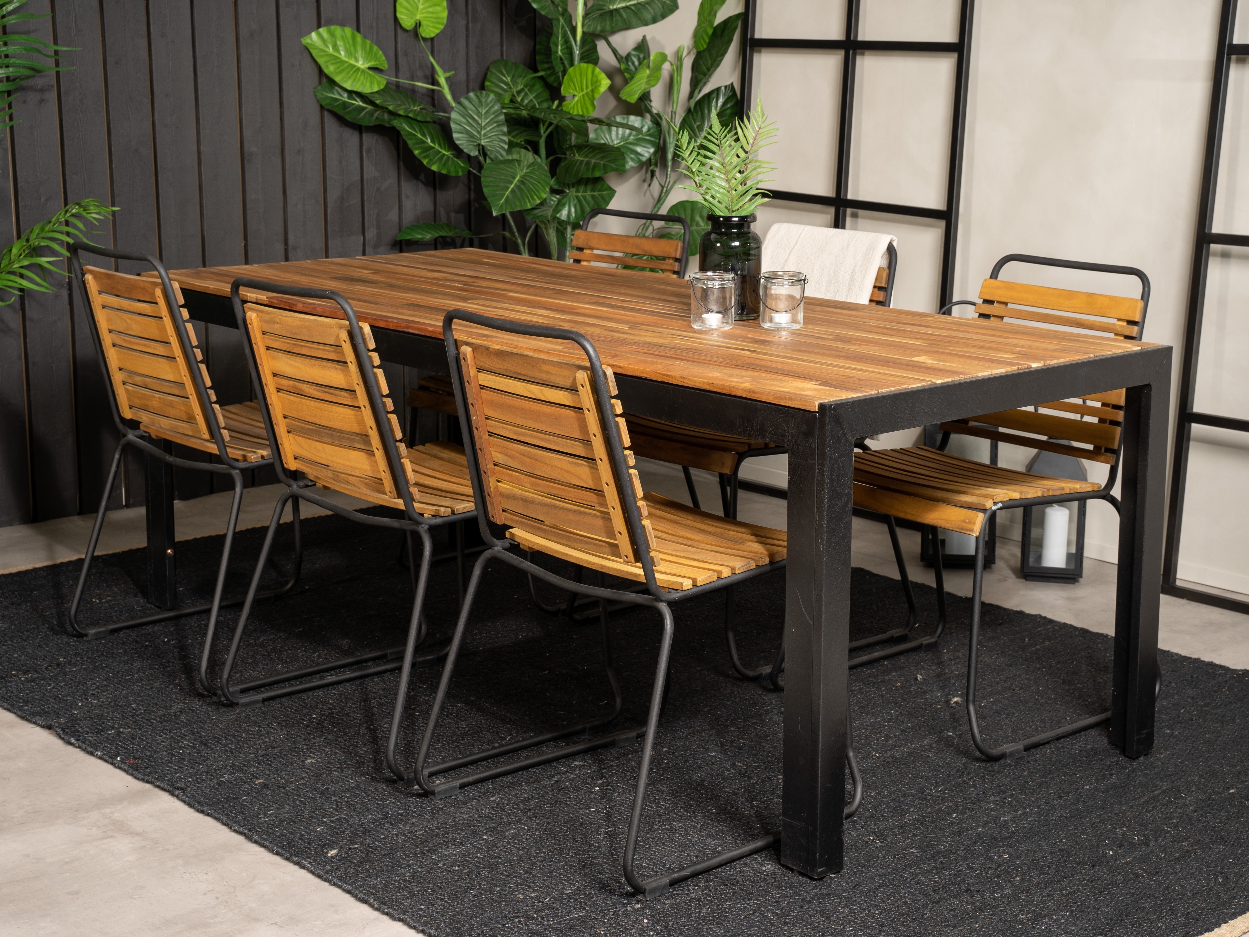 Conjunto de mesa e cadeiras Dallas 5269