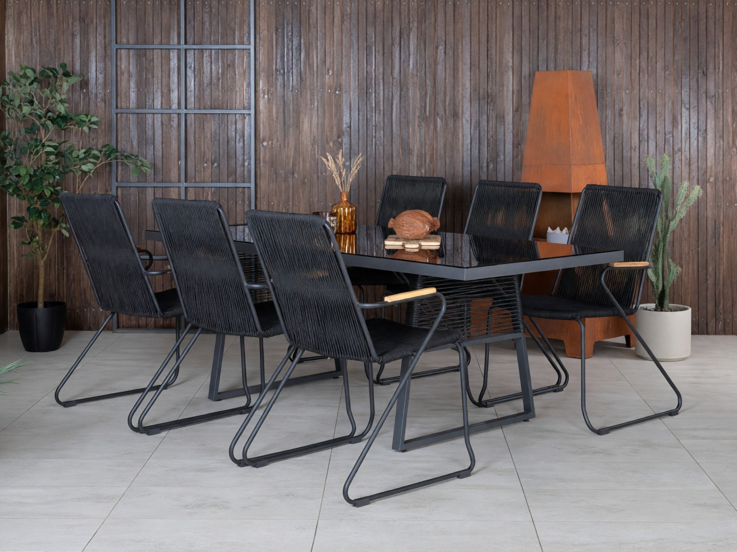 Conjunto de mesa e cadeiras Dallas 5271