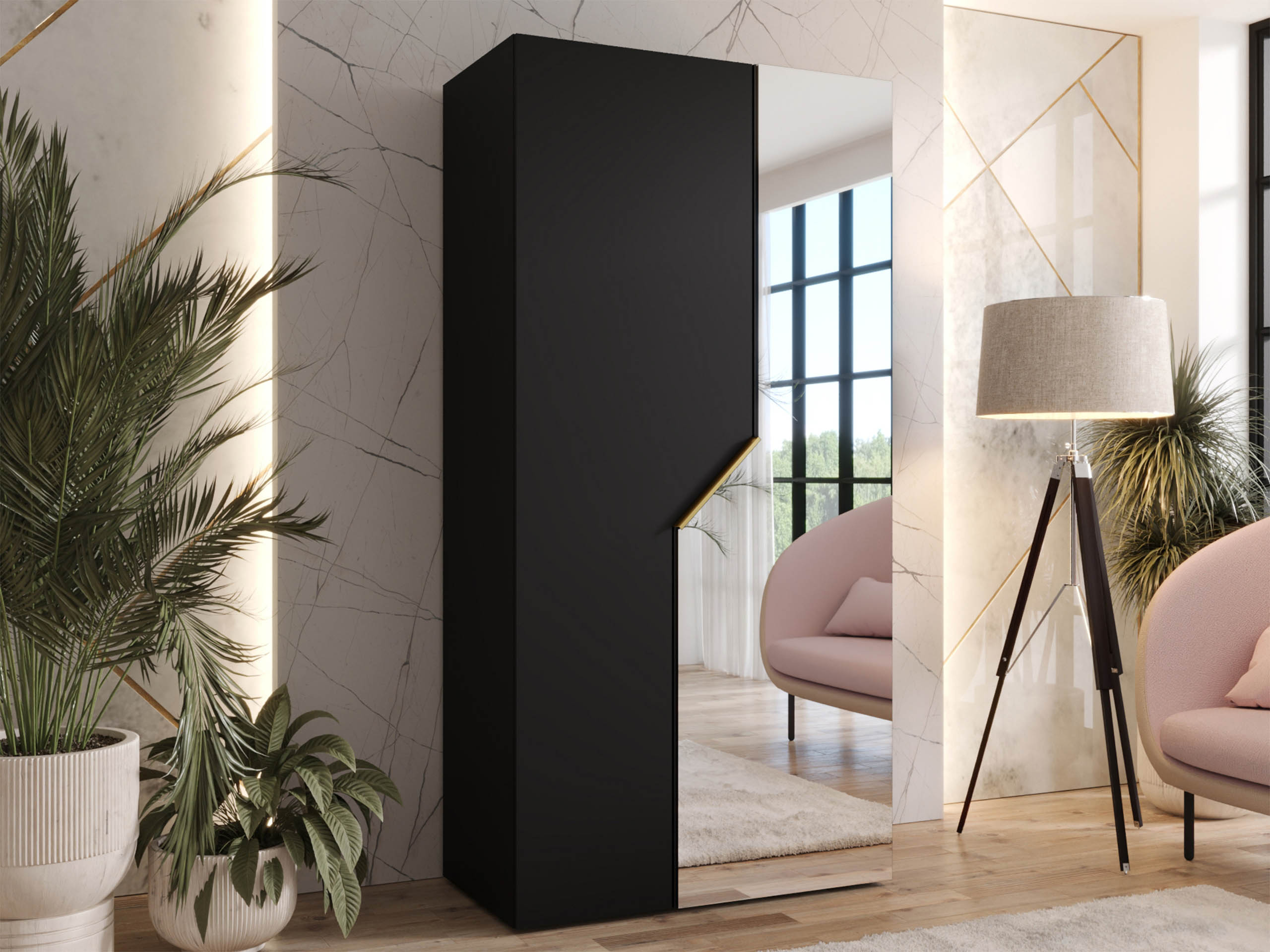 Roupeiro Hartford 597 (Preto)