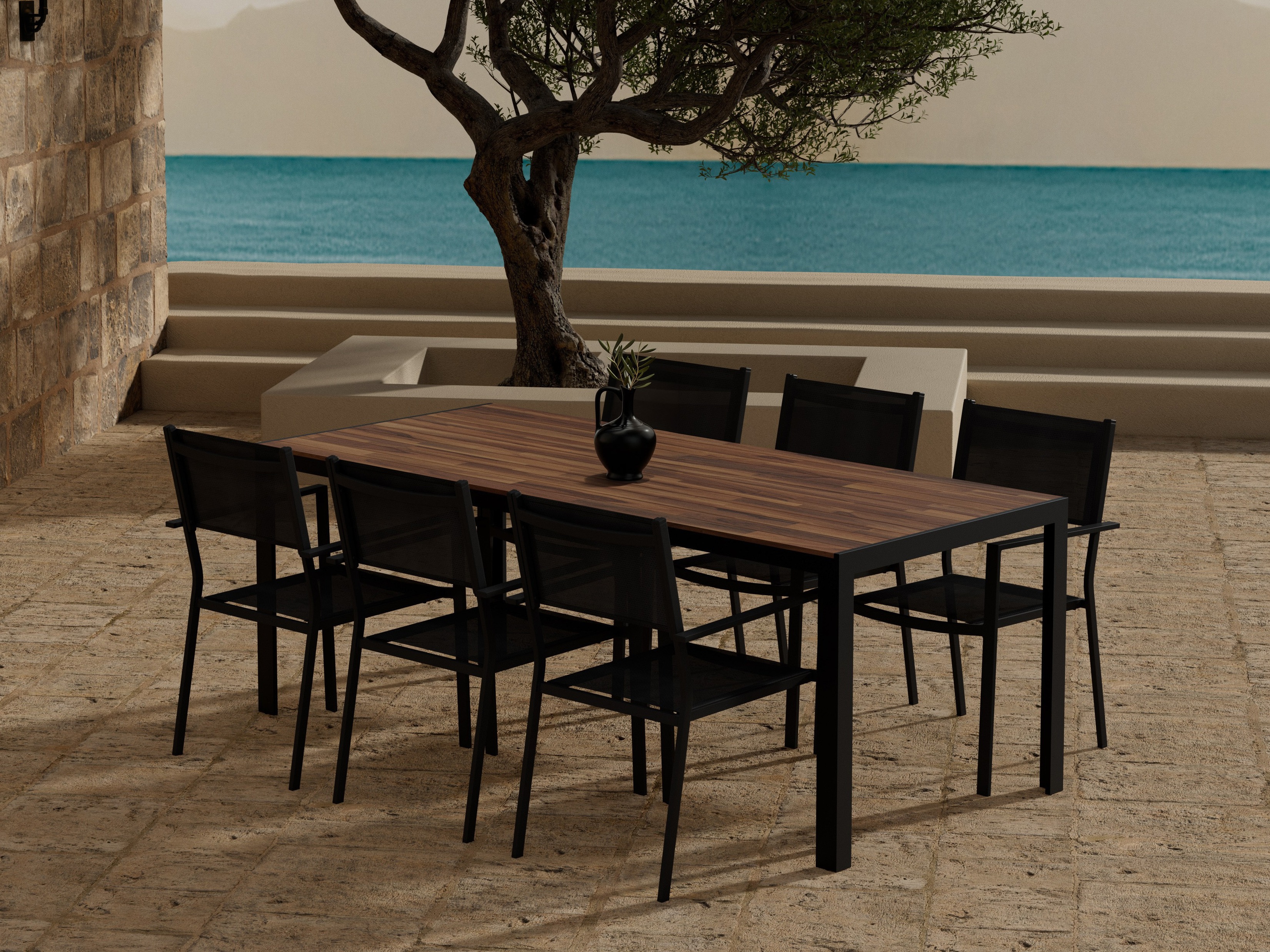 Conjunto de mesa e cadeiras Dallas 5274