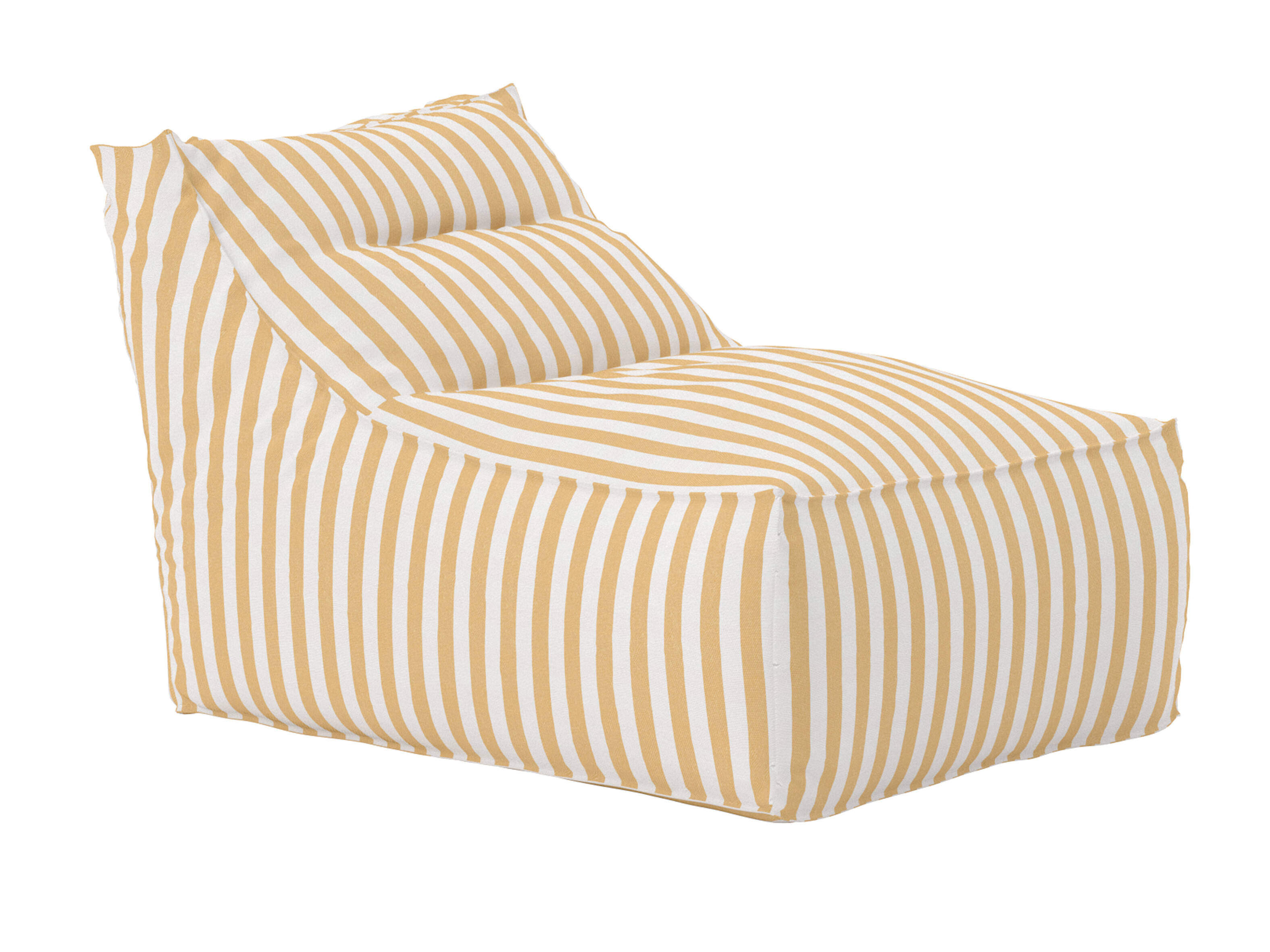 Pufe Dallas 5276 (Amarelo + Branco)