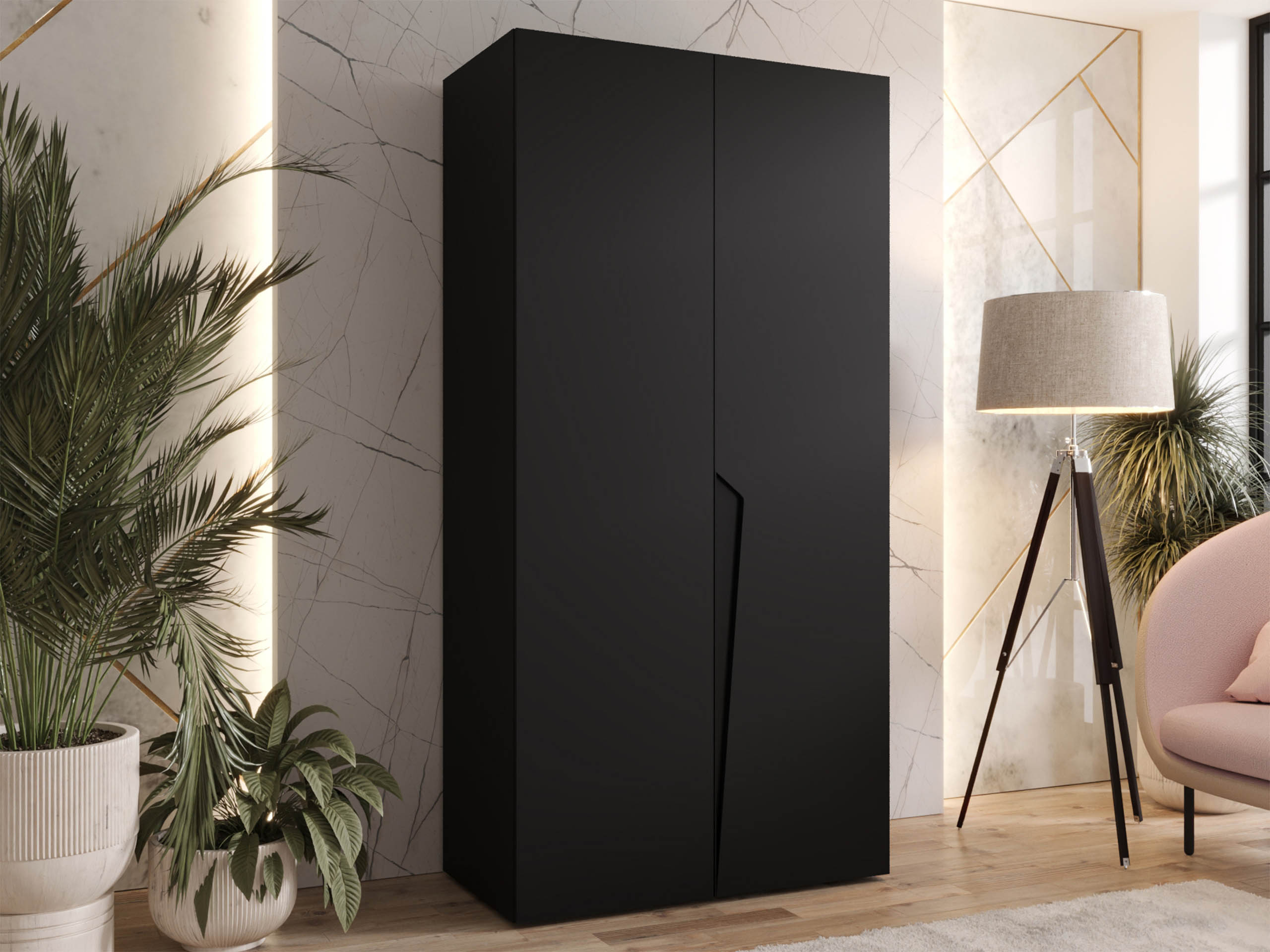 Roupeiro Hartford 603 (Preto)