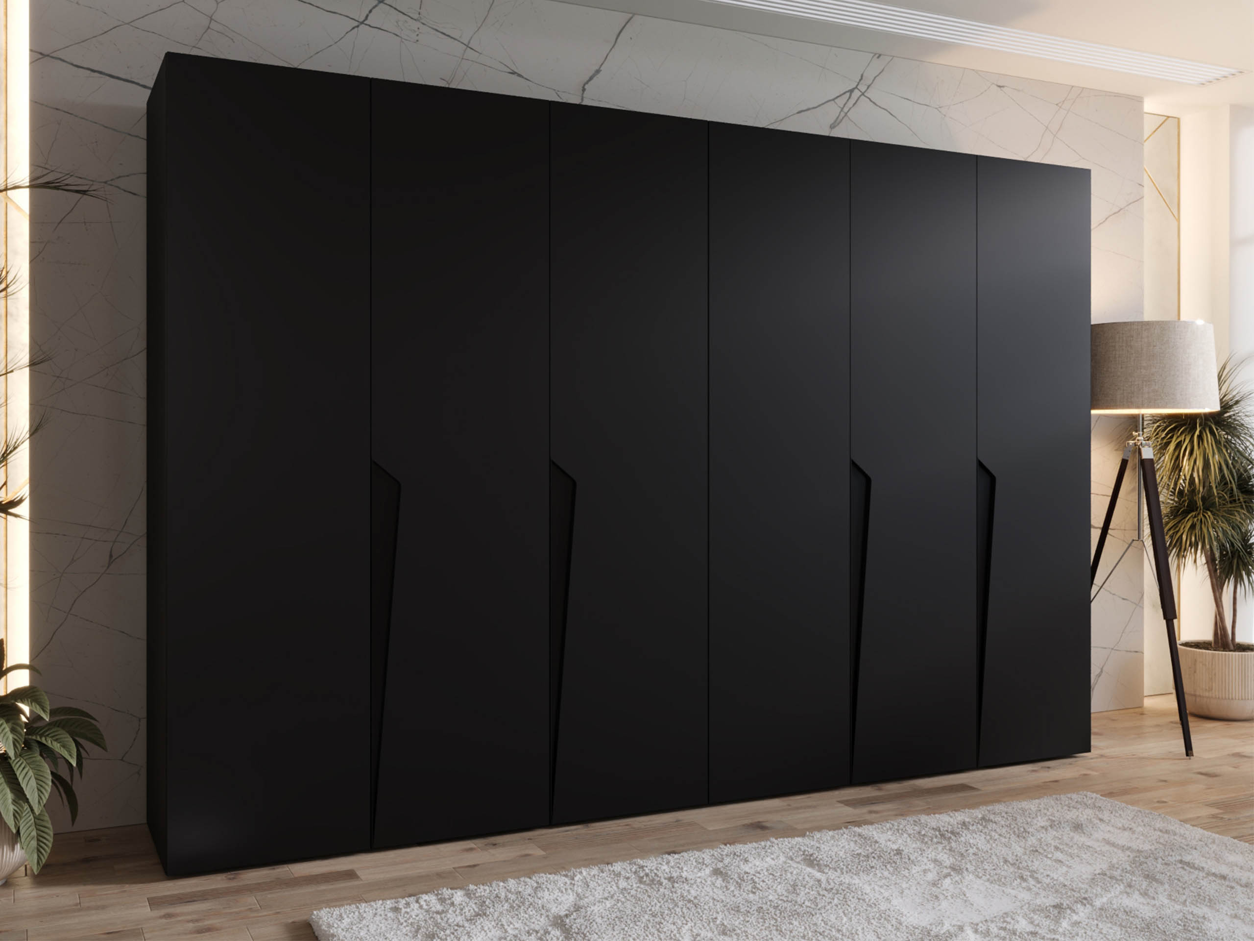 Roupeiro Hartford 607 (Preto)