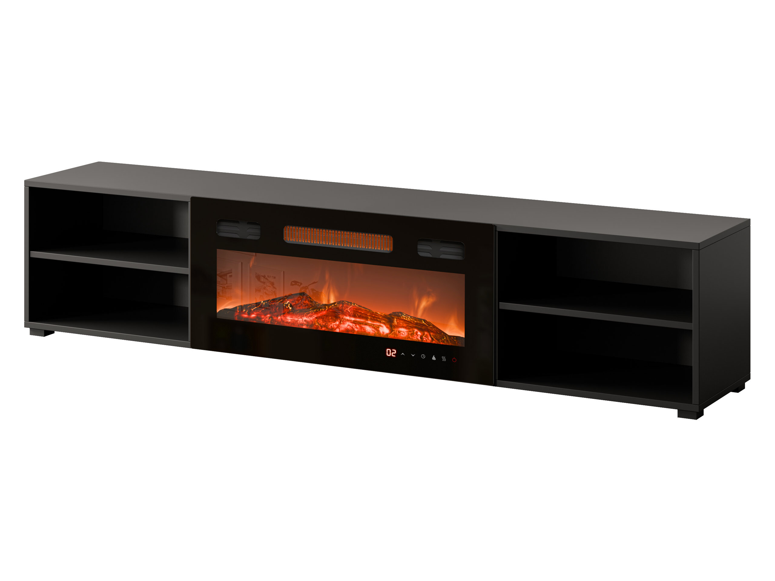 Móvel de TV Charlotte 190 (Preto)