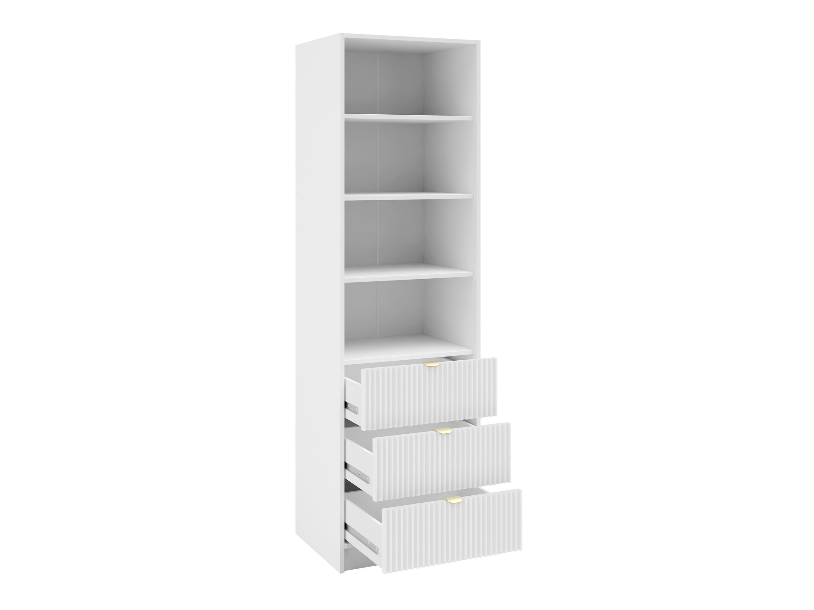 Conjunto para escritório em casa Comfivo Papilio VI (Branco)