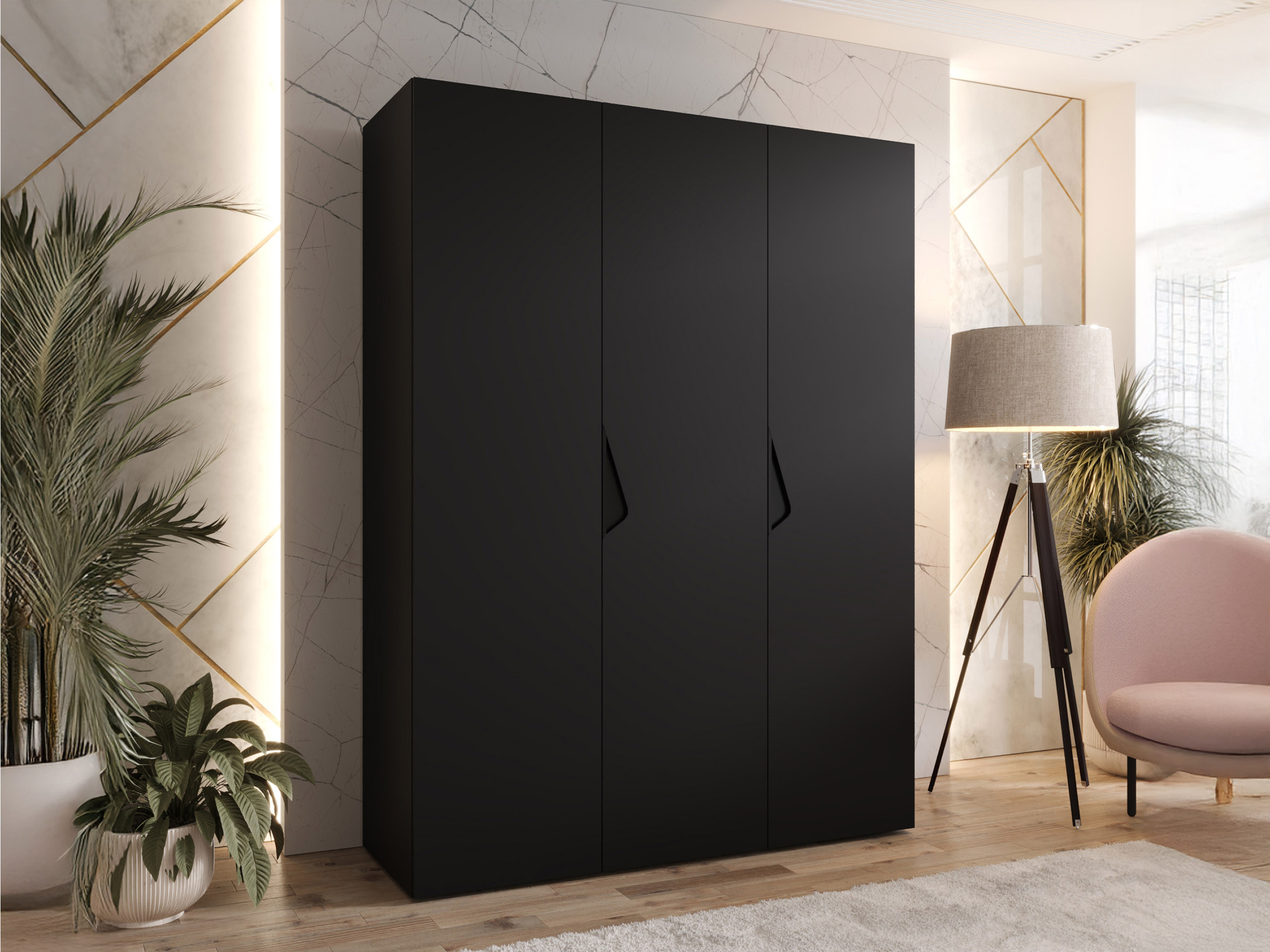 Roupeiro Hartford 619 (Preto)
