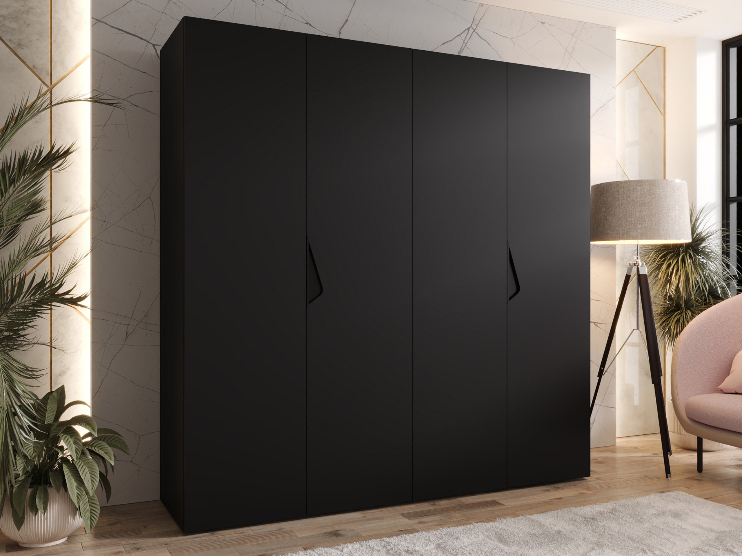 Roupeiro Hartford 620 (Preto)
