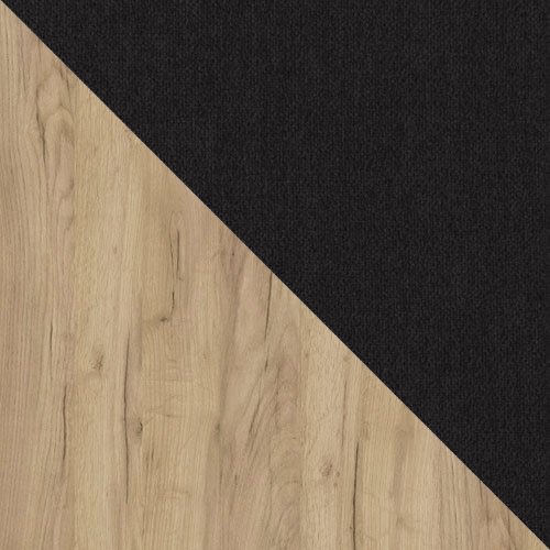 Cama continental ComfiDream Odelra (Carvalho dourado + Soro 100)