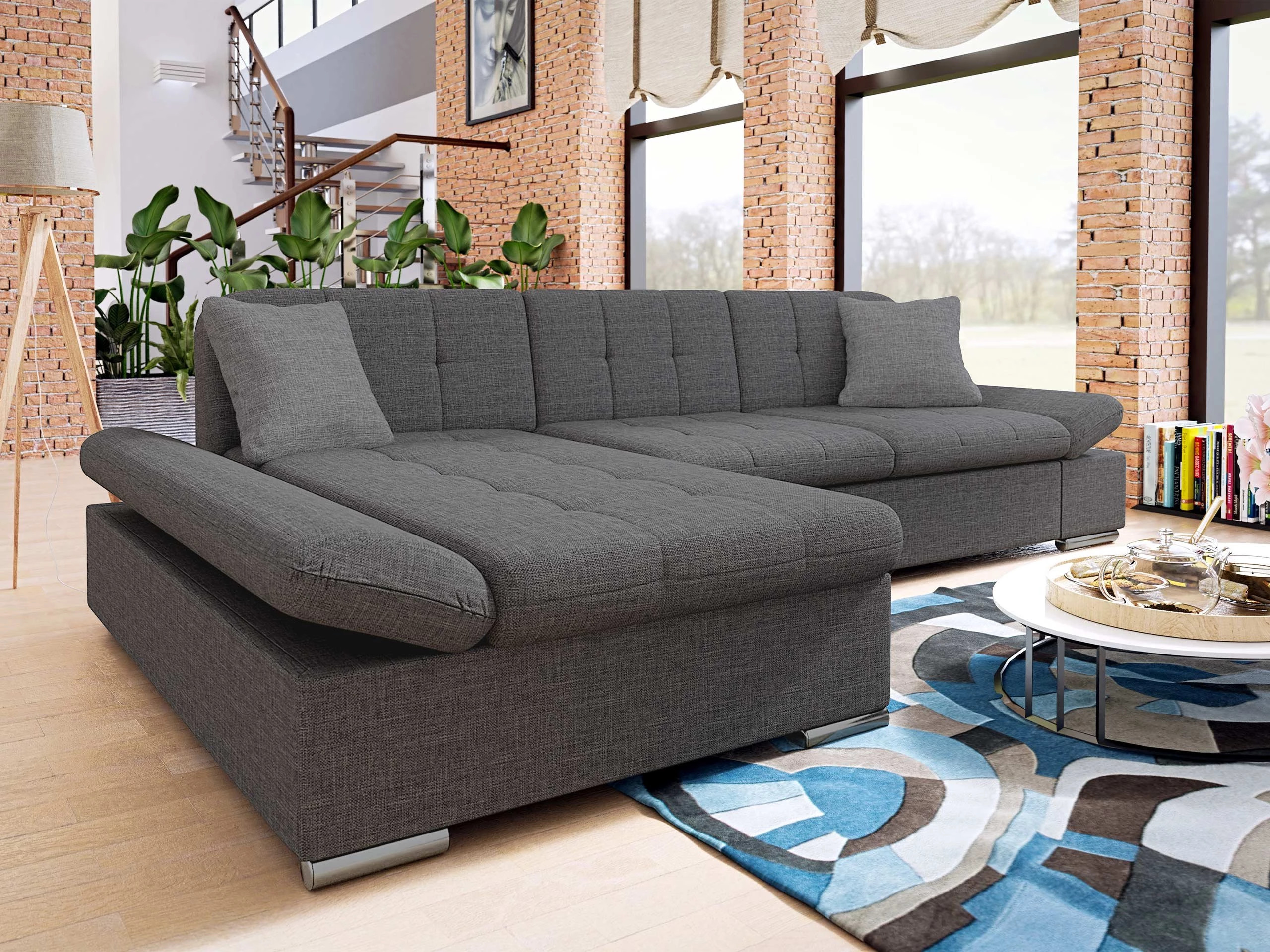 Sofá de canto Comfivo Serenitas (Lux 06 + Lux 05)
