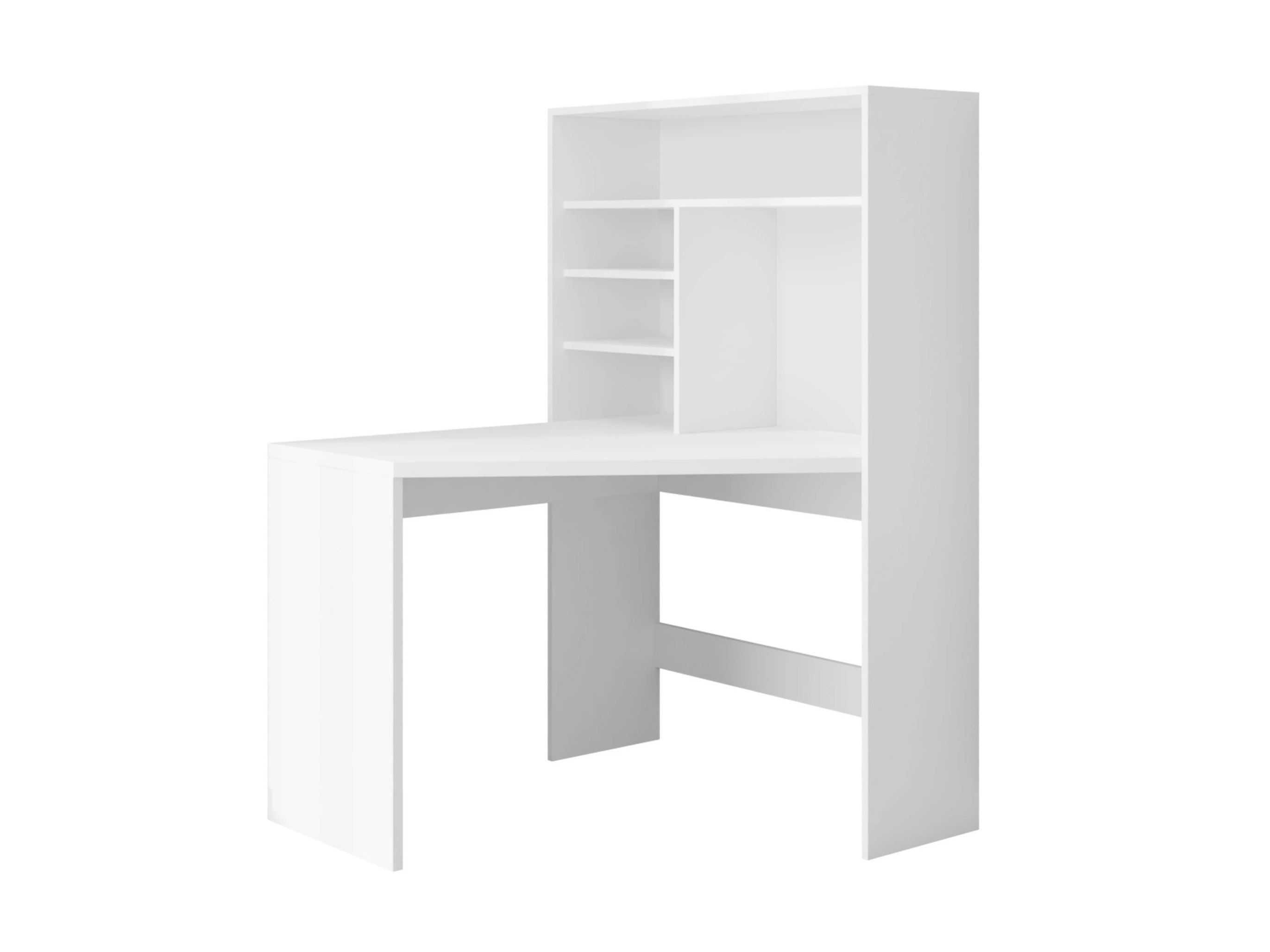 Mesa de escritório para cantos Claral (Branco)