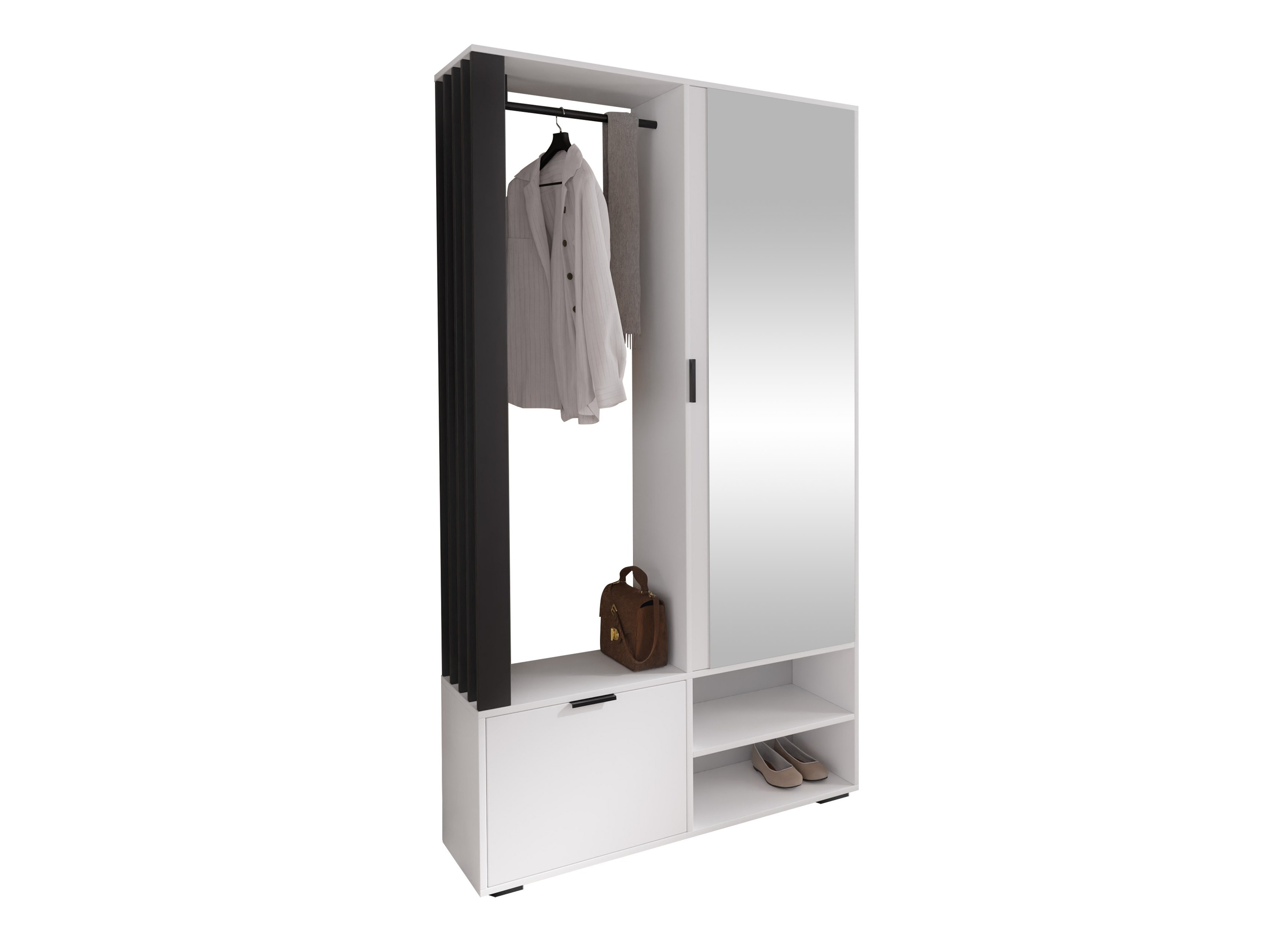 Conjunto para corredor Vinea (Branco + Preto)