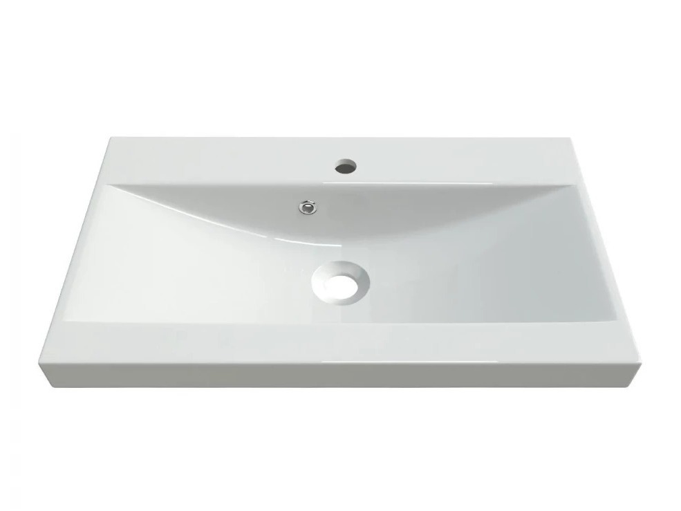 Conjunto para casa de banho Sarasota 108 (Matera cinzento + Castanha)