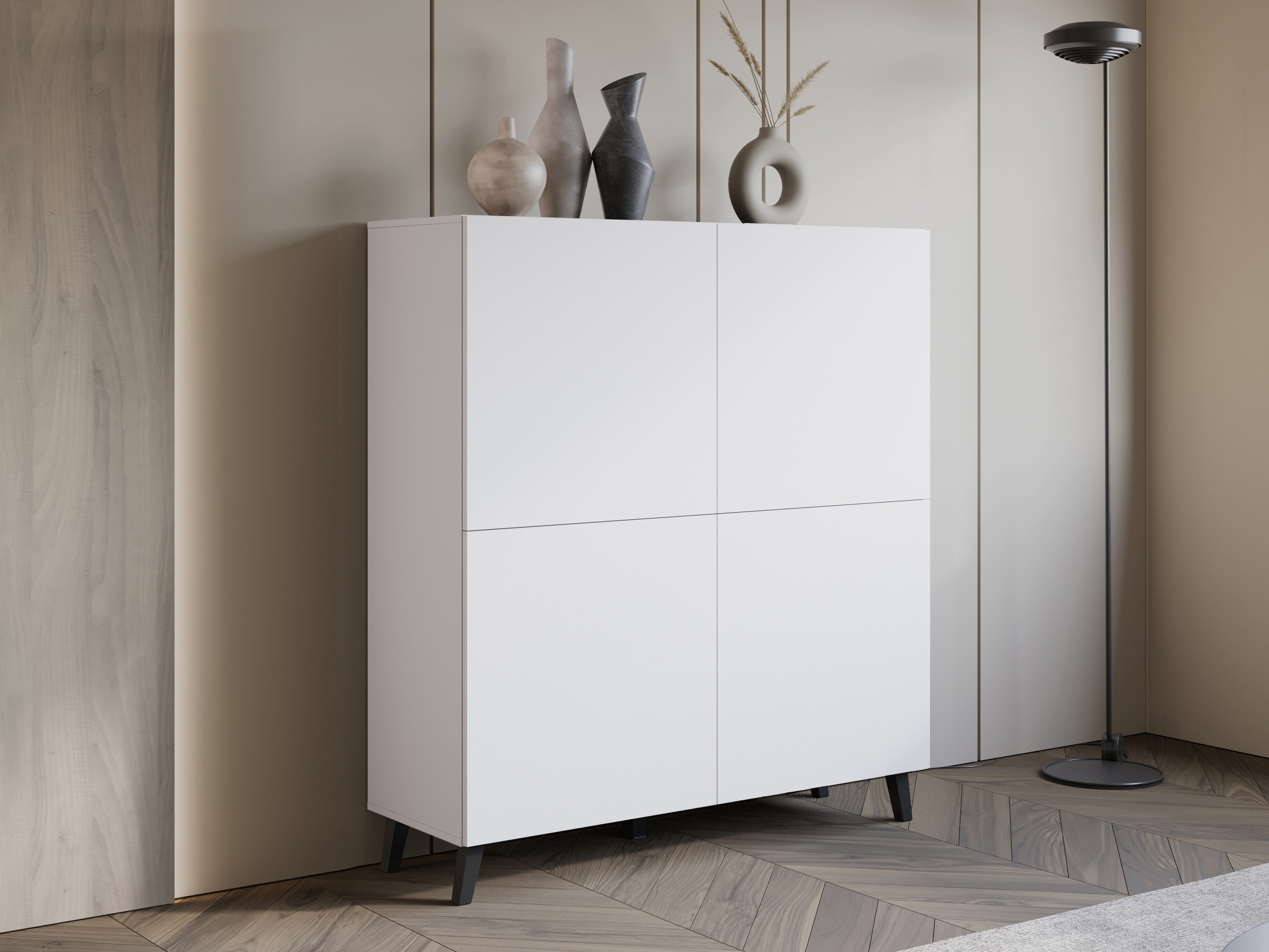 Aparador Levtive 100 (Branco)