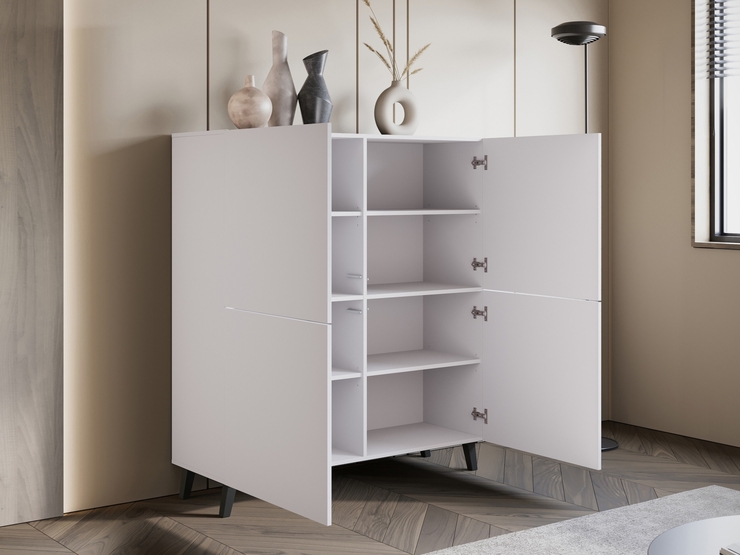 Aparador Levtive 100 (Branco)