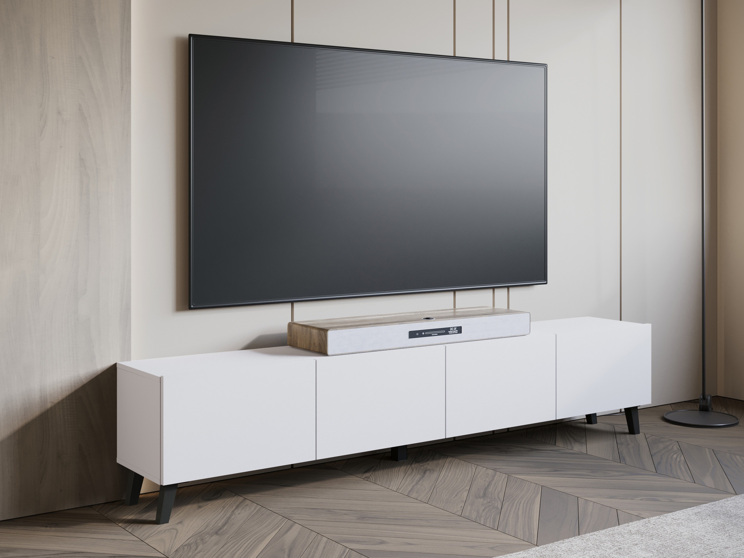 Móvel de TV Levtive 101 (Branco)
