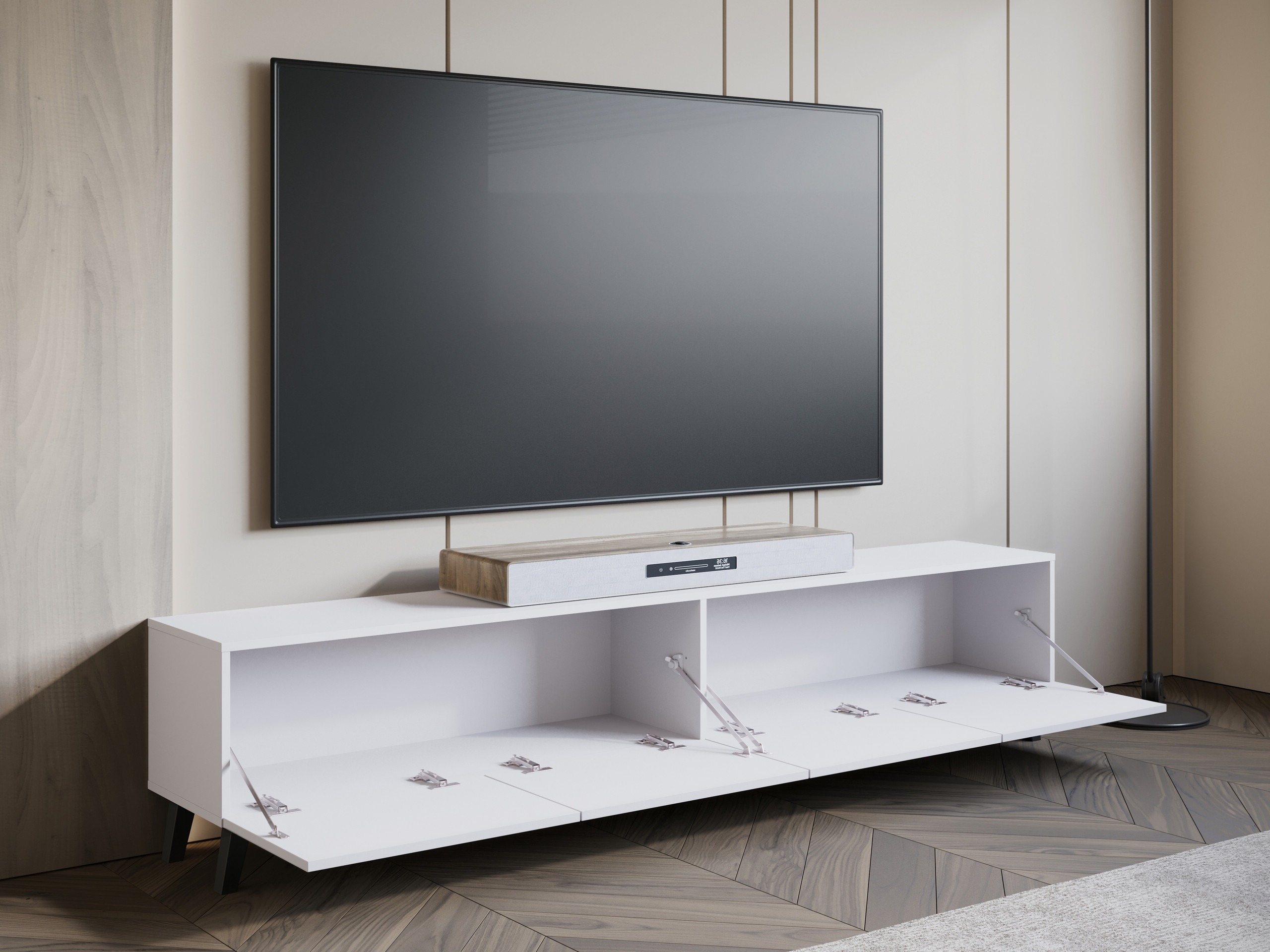 Móvel de TV Levtive 101 (Branco)