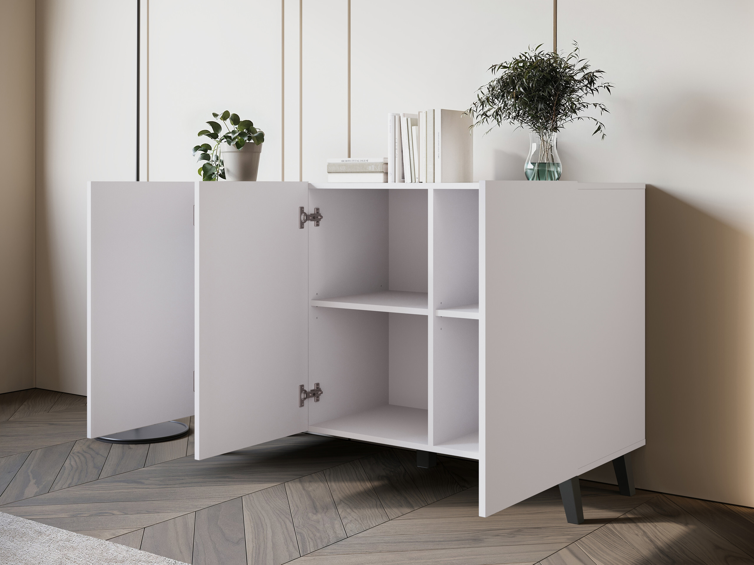 Aparador Levtive 102 (Branco)