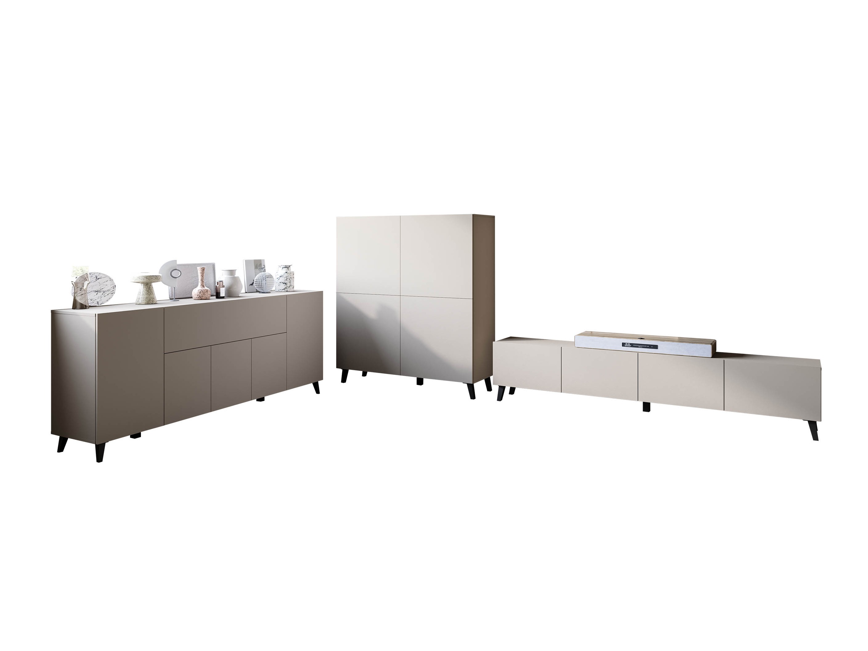 Conjunto para sala de estar Levtive 104 (Caxemira)
